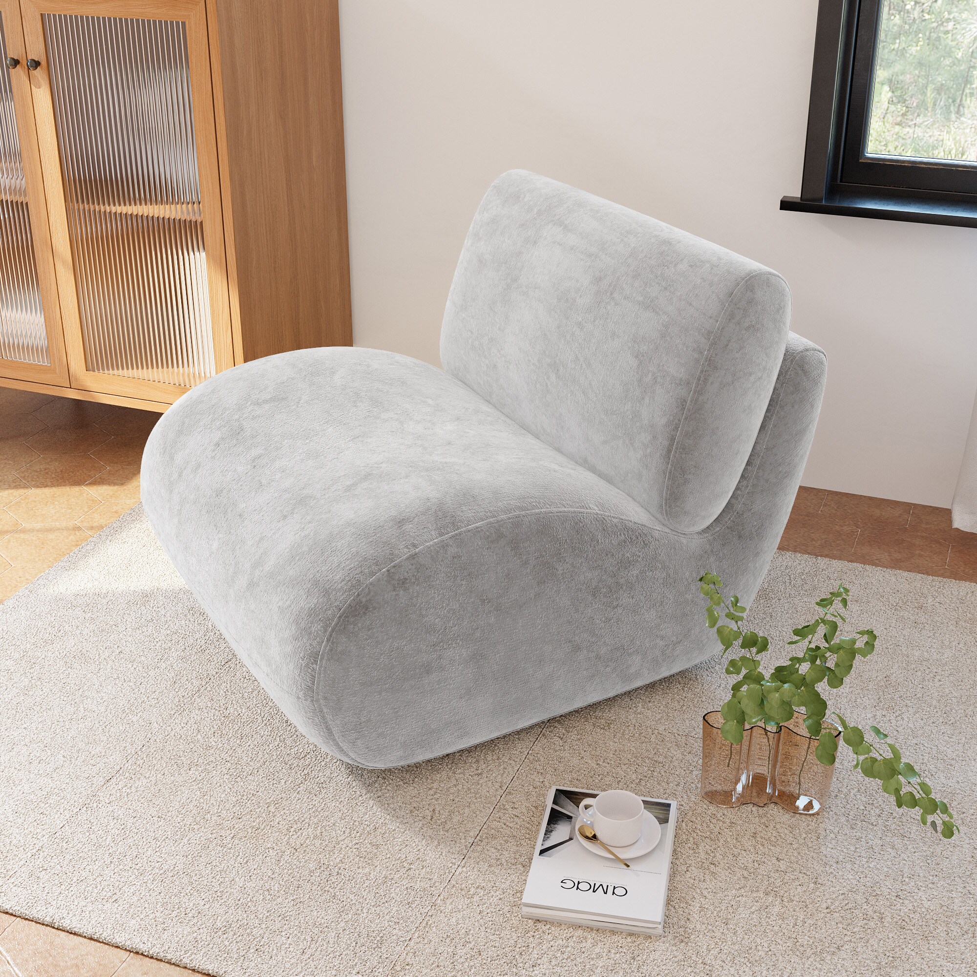 Dreamsidea LS-CH0060-LGRAY chairs - View #2