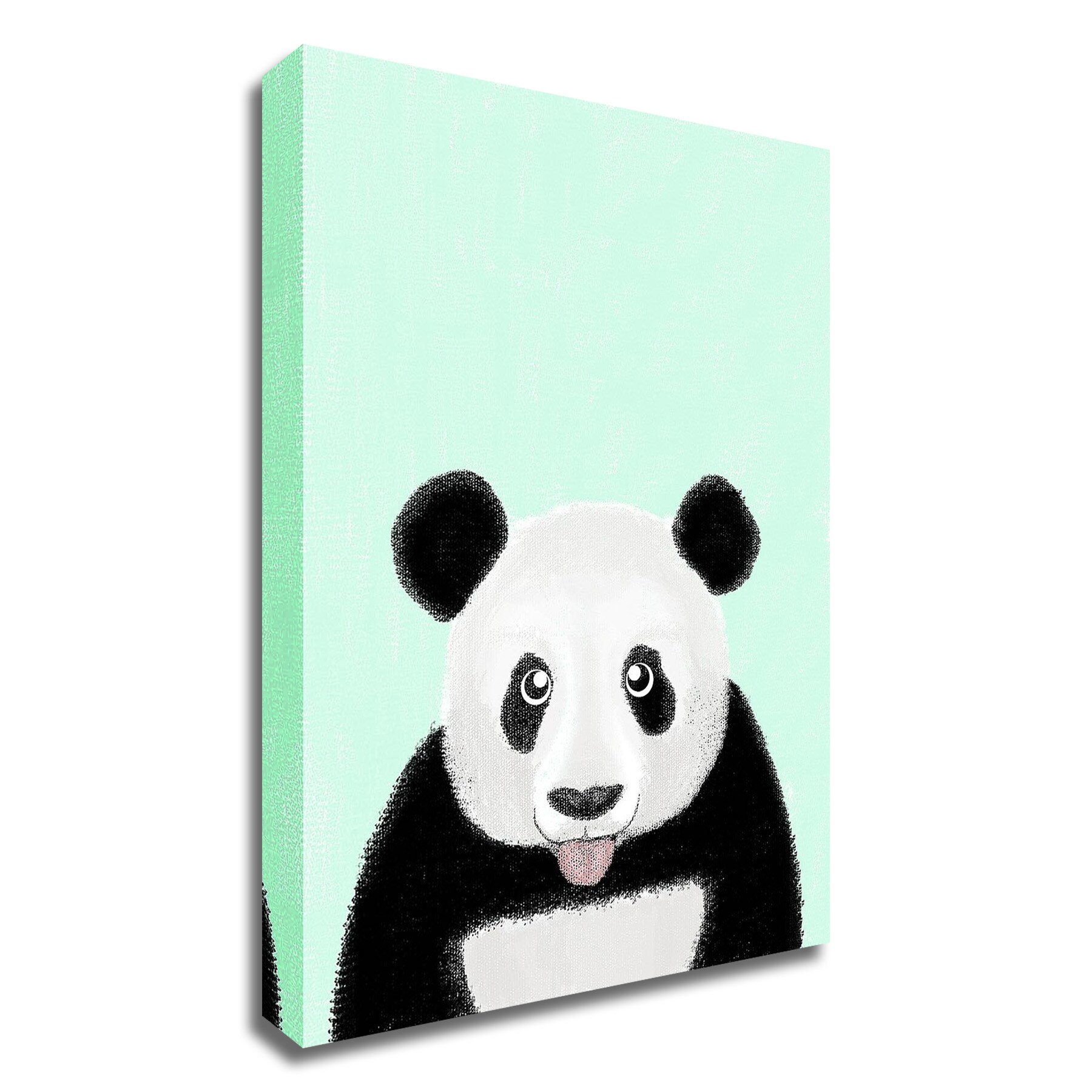 Tangletown Fine Art Cute Panda Barruf 21-in H x 15-in W Animals Print ...