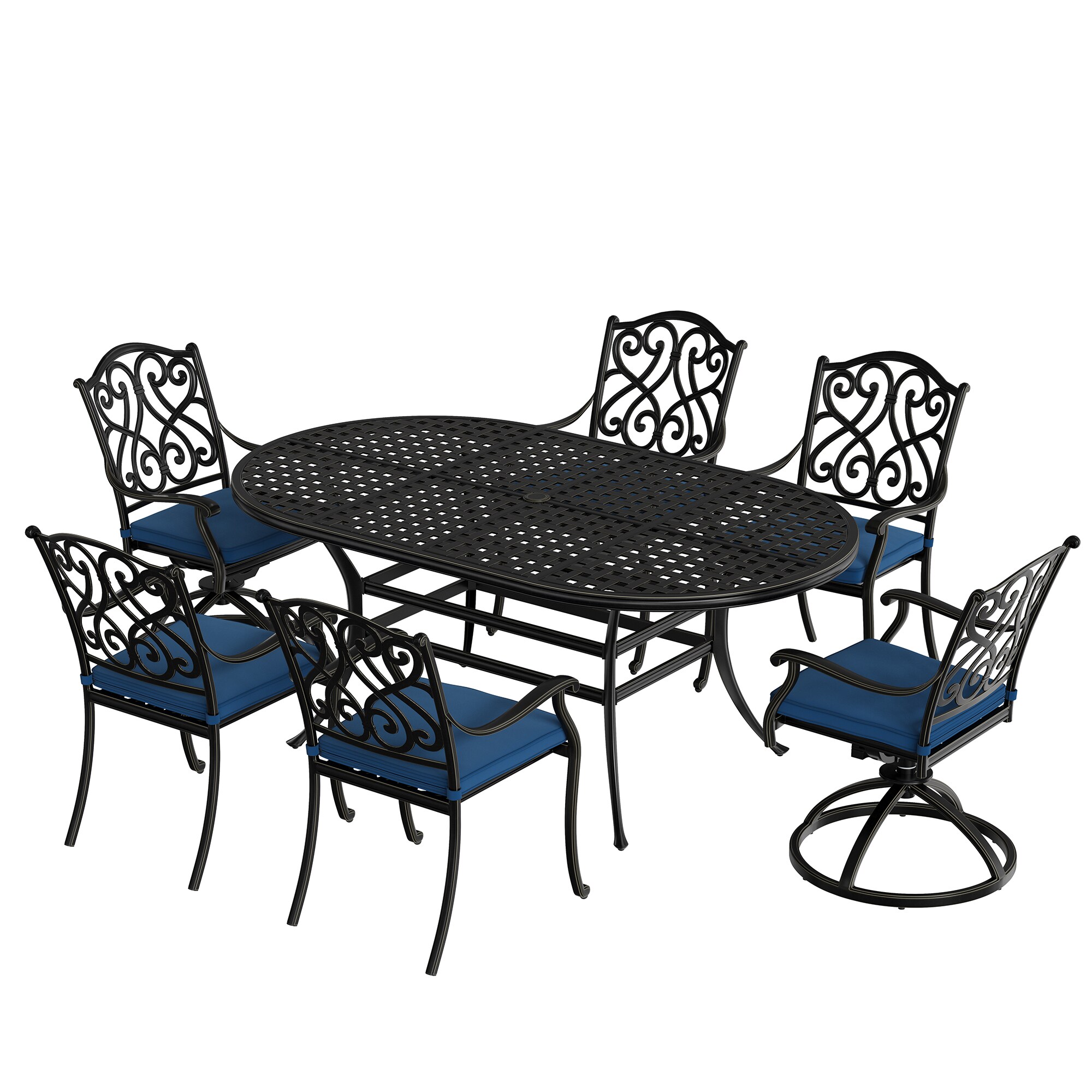 Clihome CL-LD72TY7P-BU Patio-Dining-Sets - View #5