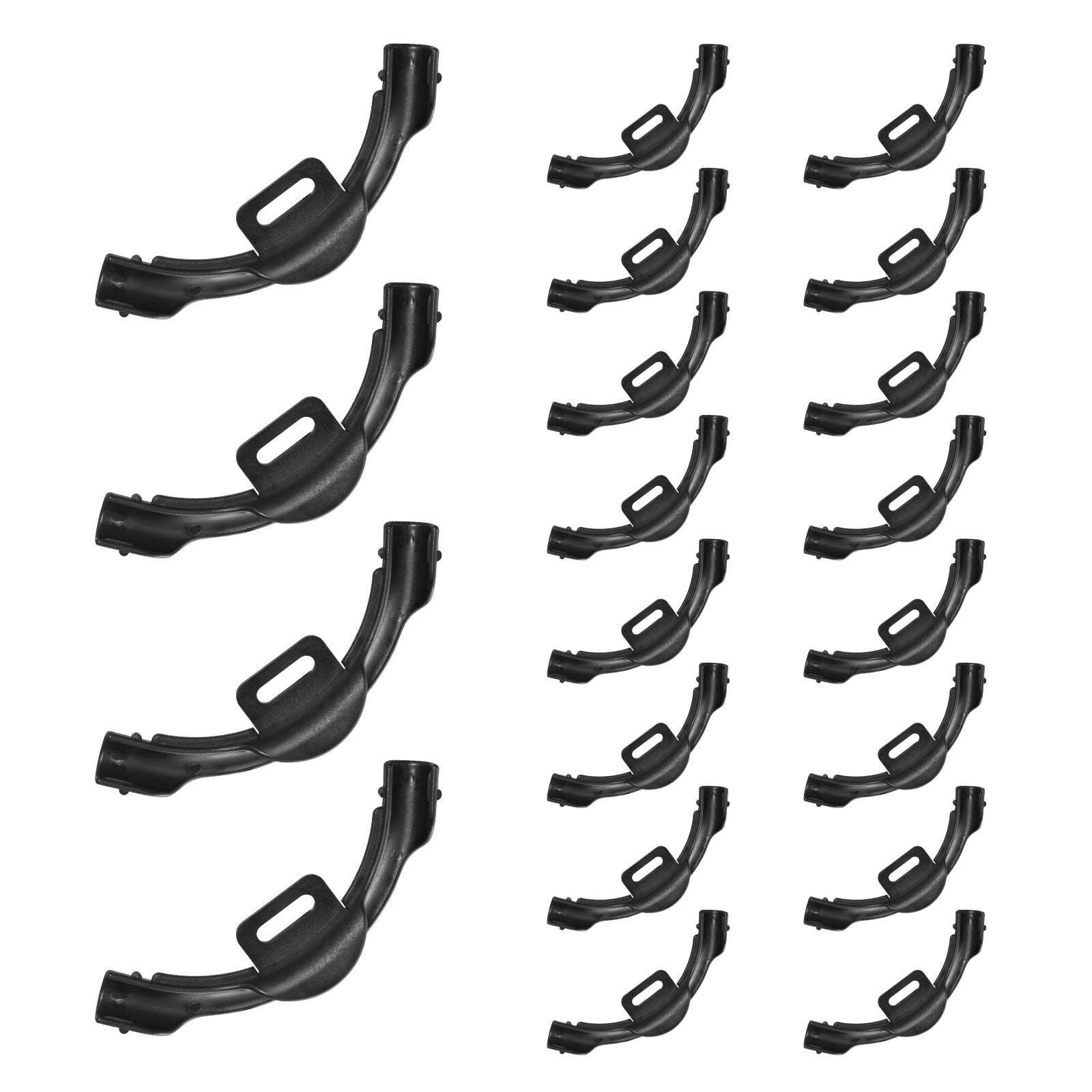 GIVIMO 20-Pack PEX Tubing Bend Support 90-Degree Elbow Support for 1/2-in PEX Pipes Corrosion-Resistant PA66 and Fiberglass Pipe Holder with Nail Tab for Plumbing Underfloor Heat #LW038GIVSS893