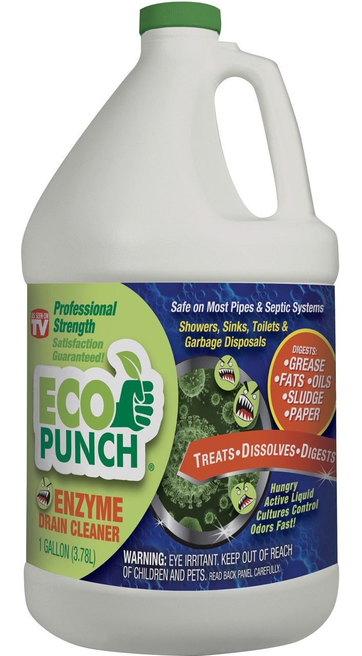 Eco Punch Enzyme Drain Cleaner - 1 Gal