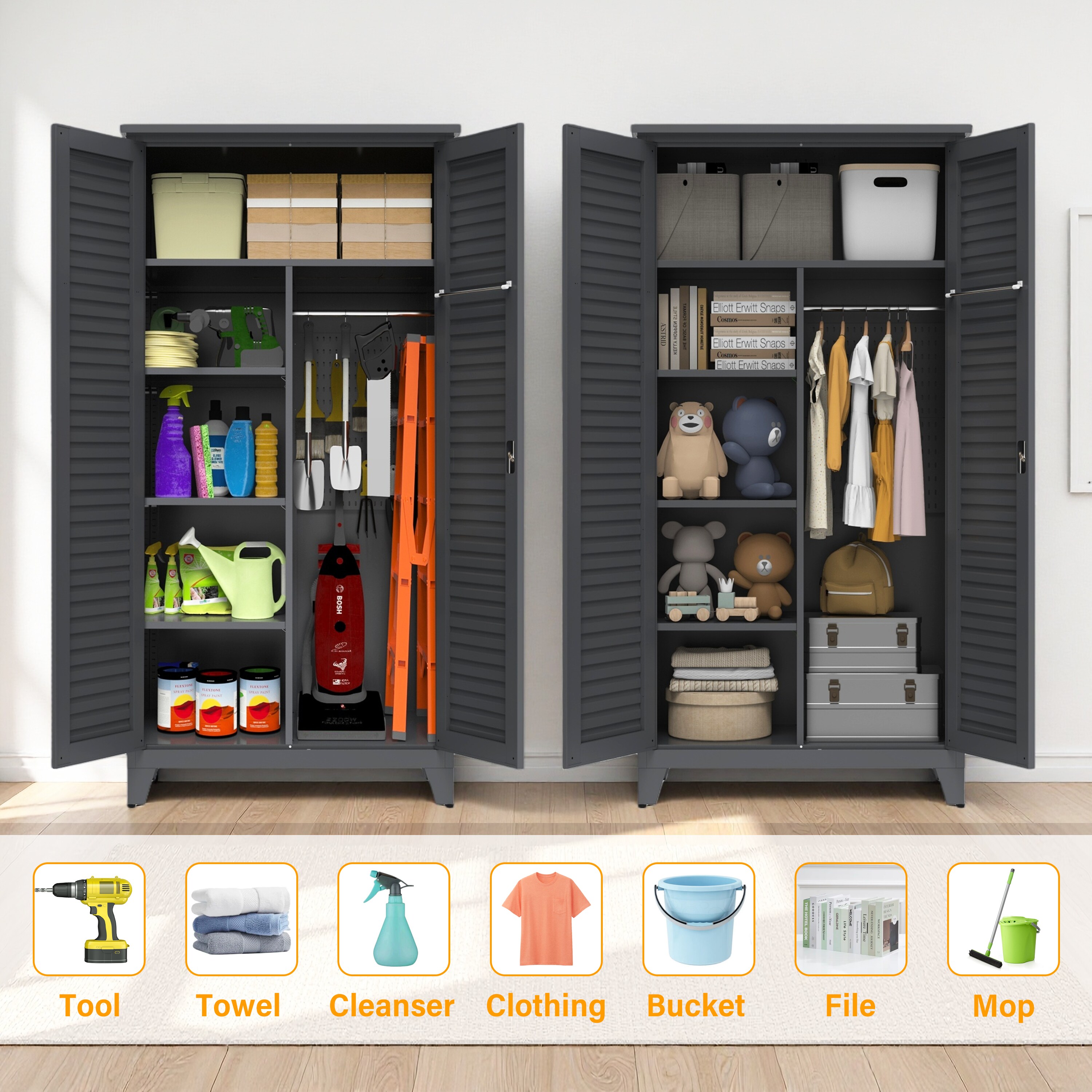 Flynama L-126076 Utility-Storage-Cabinets - View #7