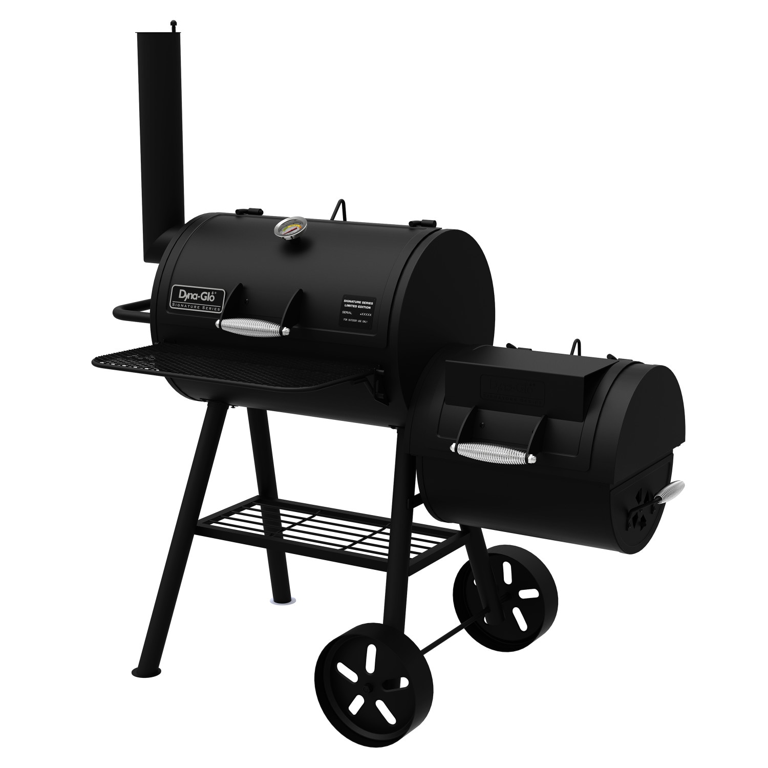 Dyna-Glo Signature Series 37-in W Black Barrel Charcoal Grill DGSS730CBO-D-KIT Sansujyuku sansujyuku.com