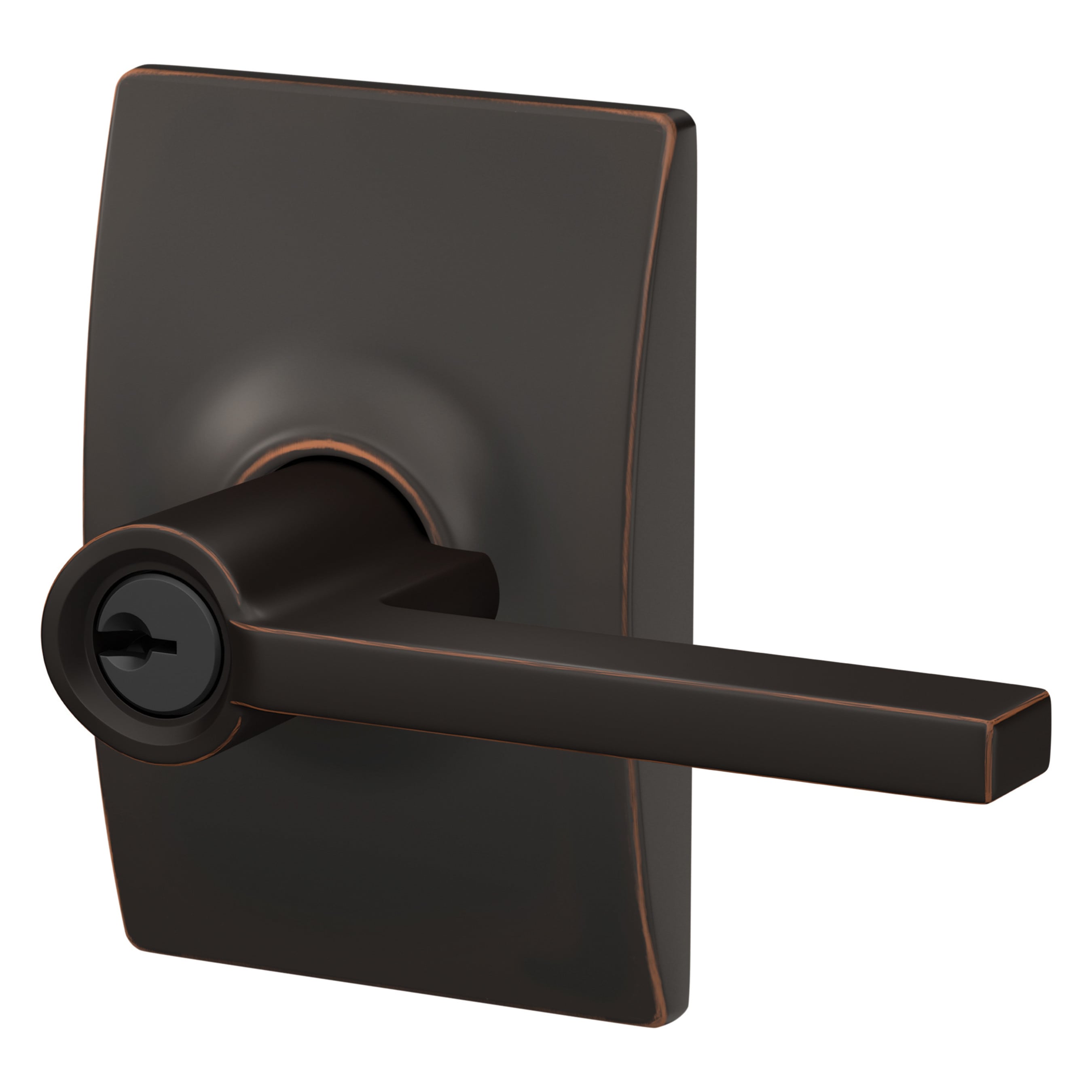 Schlage F51A LAT 716 CEN G Door-Handles - View #10