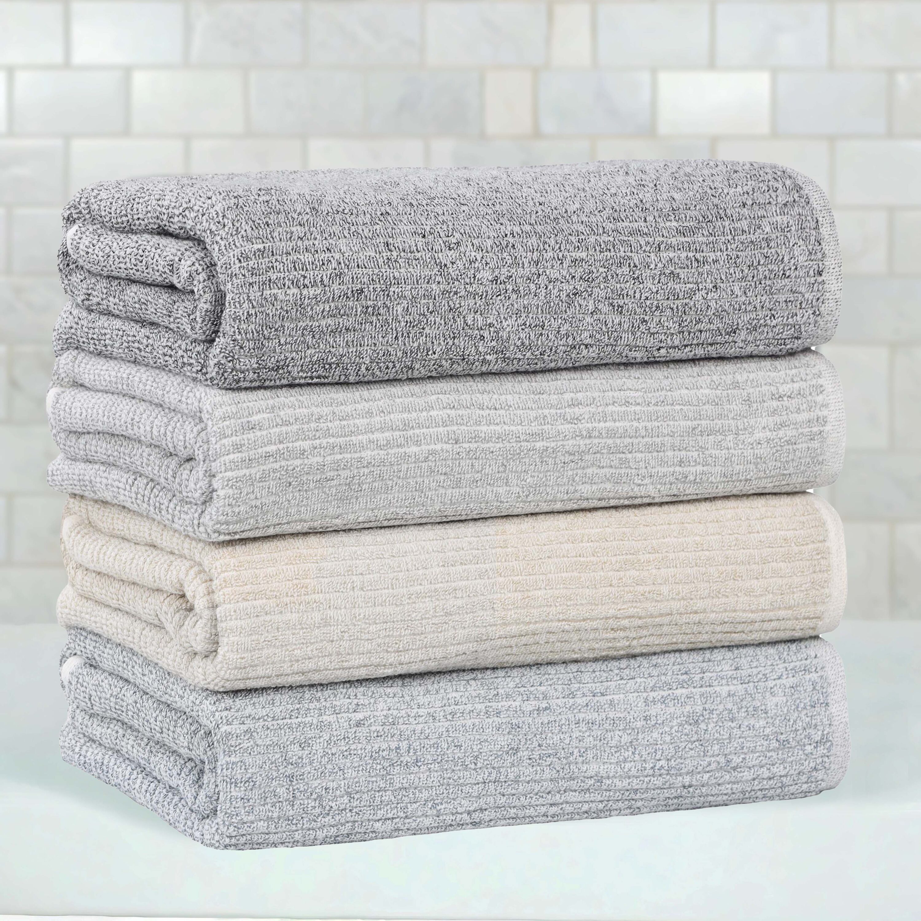 Superior DSTN 6PC SET DB Bath-Towels - View #6