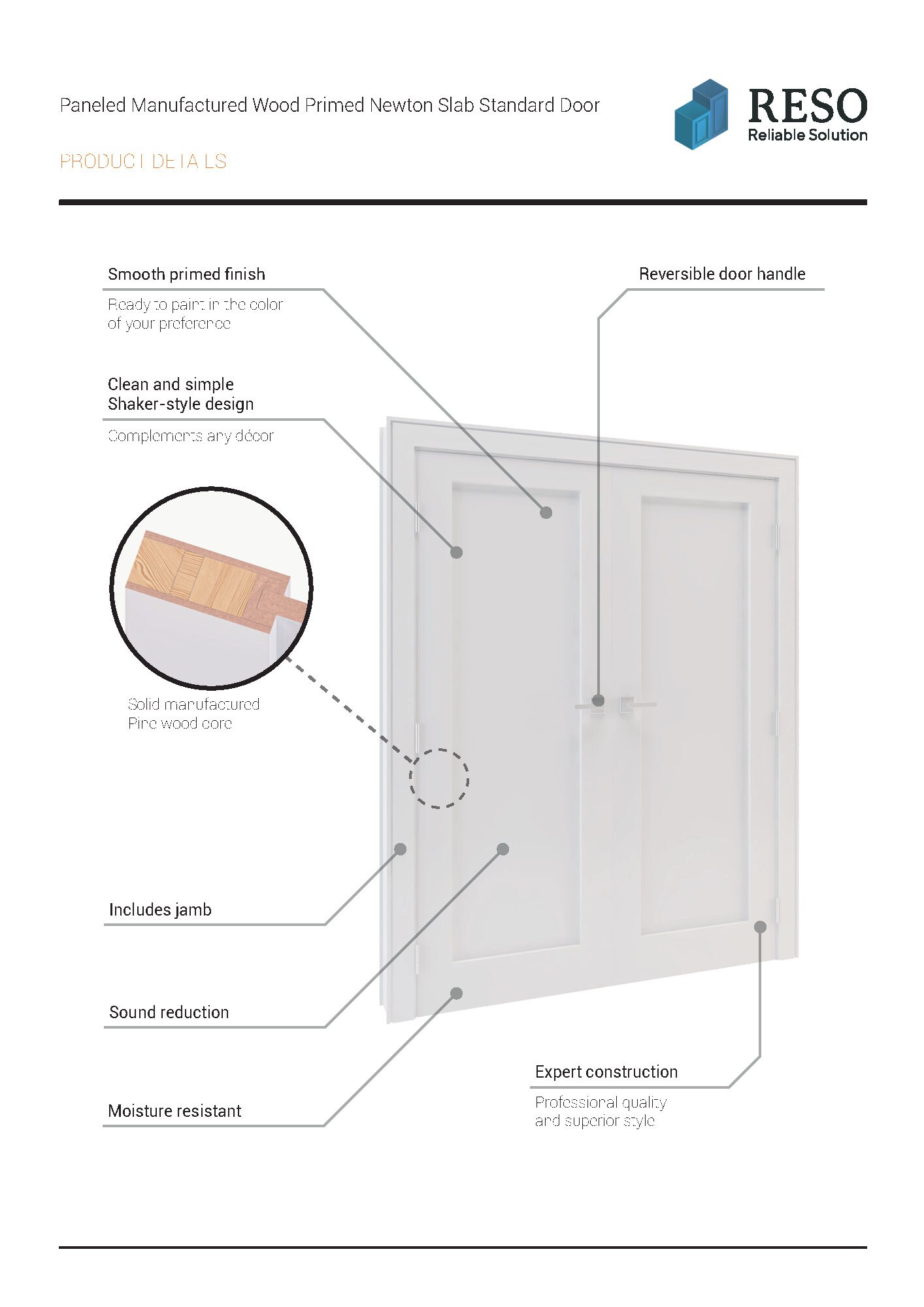 RESO RID4880-4 5/8-1WMBD French-Doors - View #6