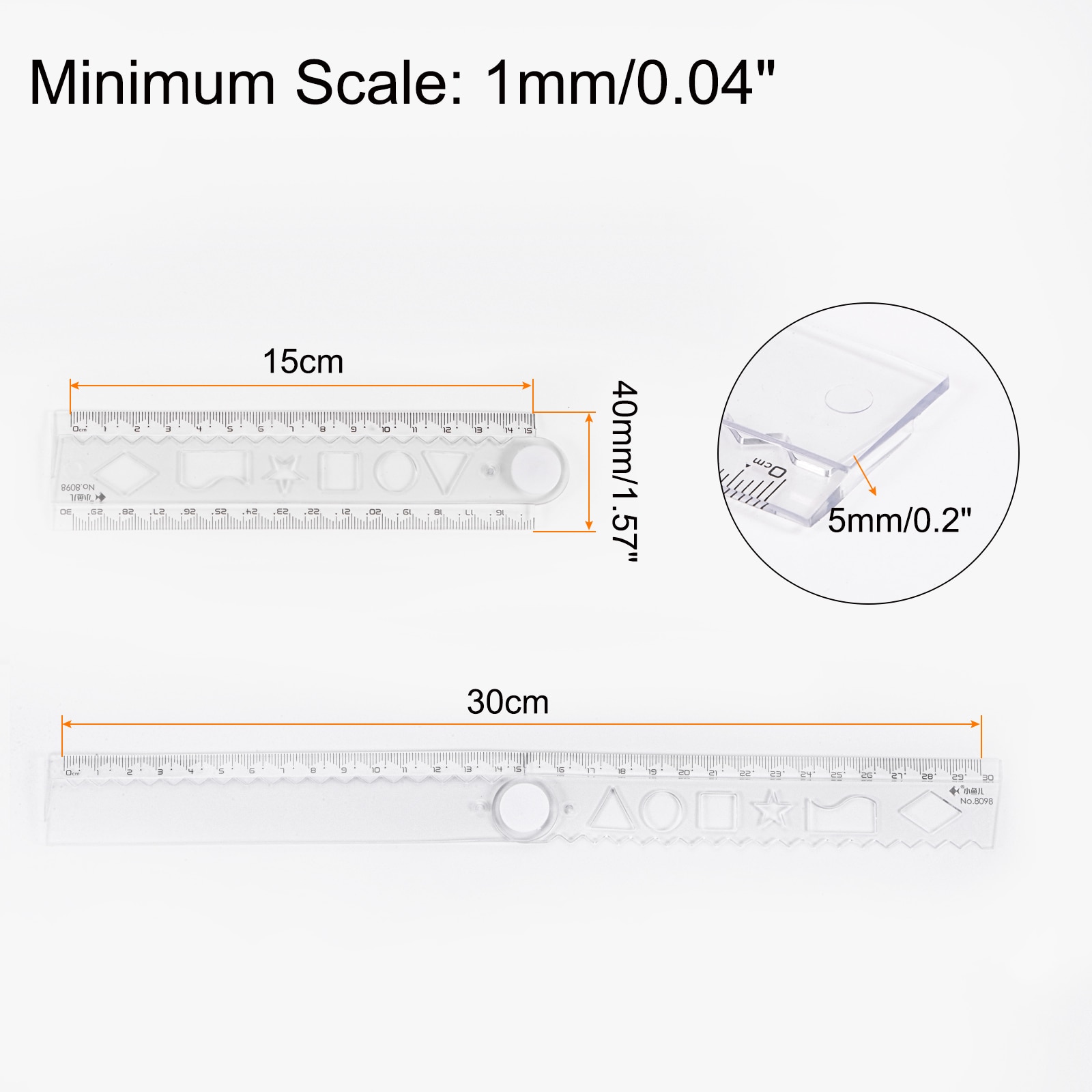 Harfington S26051300UX3565 Yardsticks-Rulers - View #2