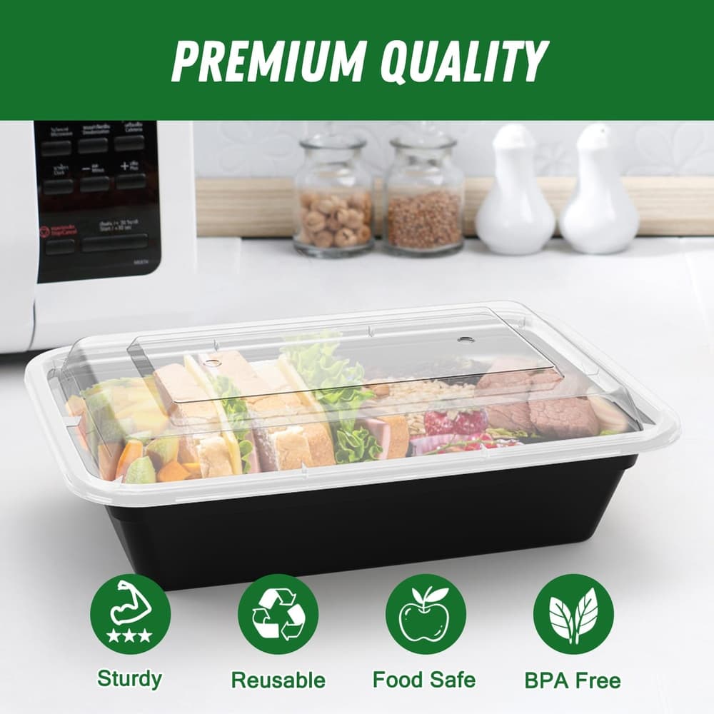 Aoibox LAB0228F15 Food-Storage-Containers - View #3