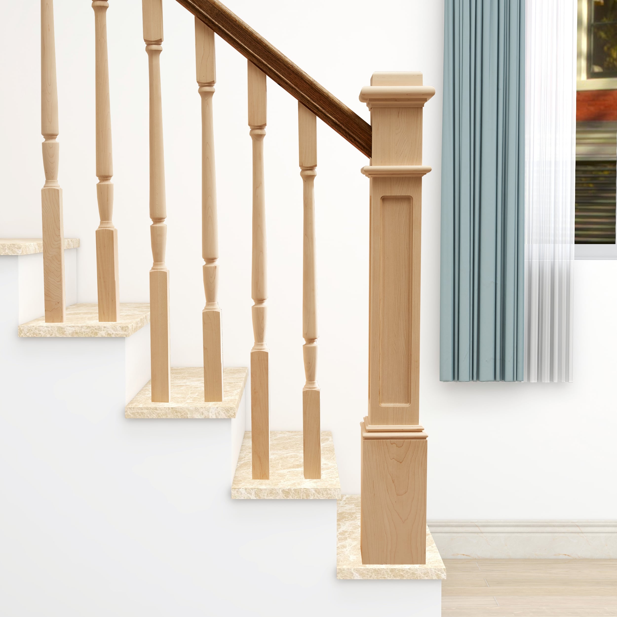 RELIABILT WG991FPMAP Interior-Stairpart-Newel-Posts - View #5