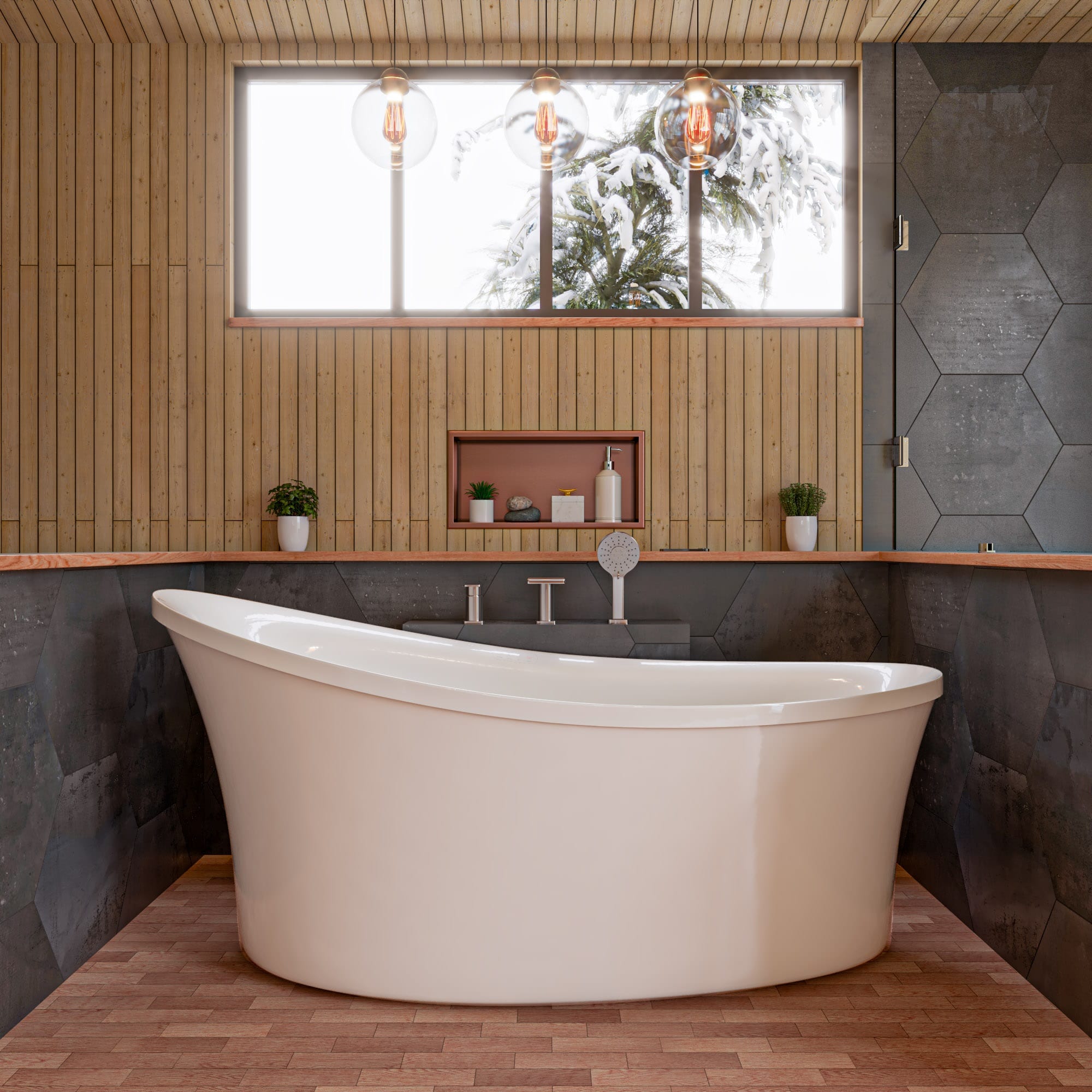 ALFI ABNP2412-BC Bathroom-Shelves - View #10