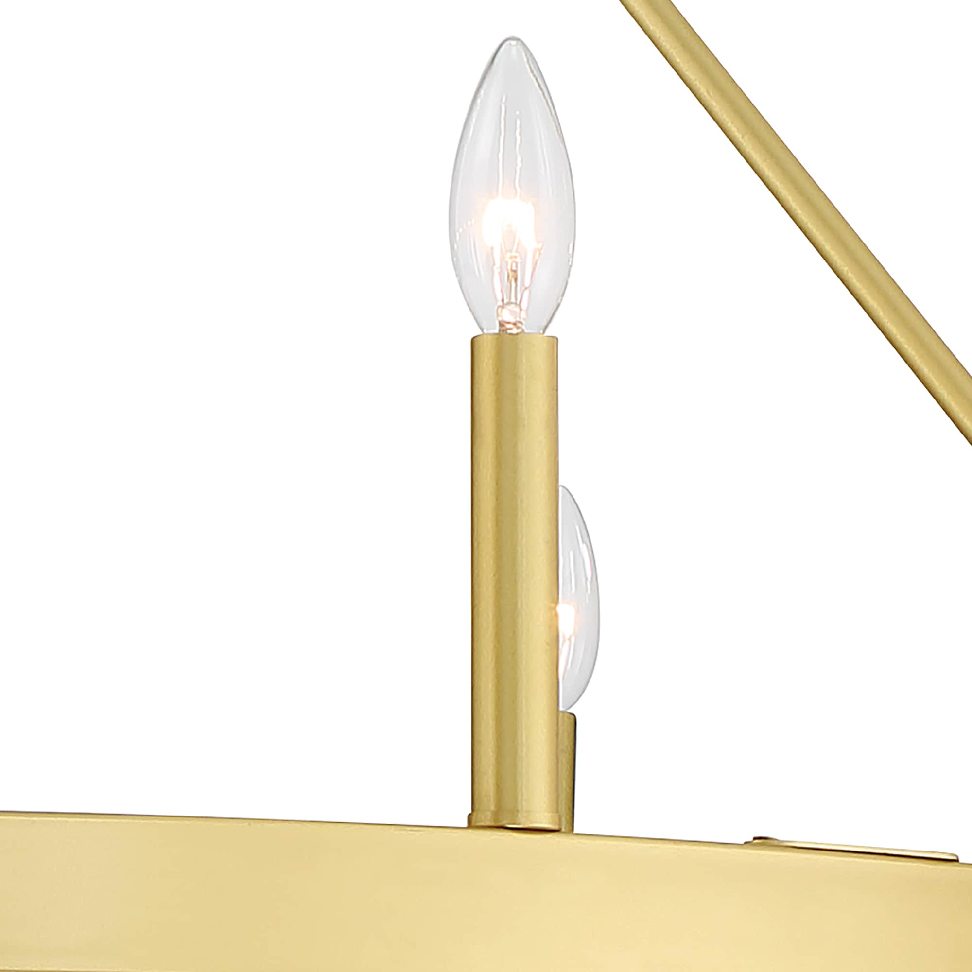 Satin Brass 40'' Large Wagon Wheel Chandelier with 15 Candle Lights