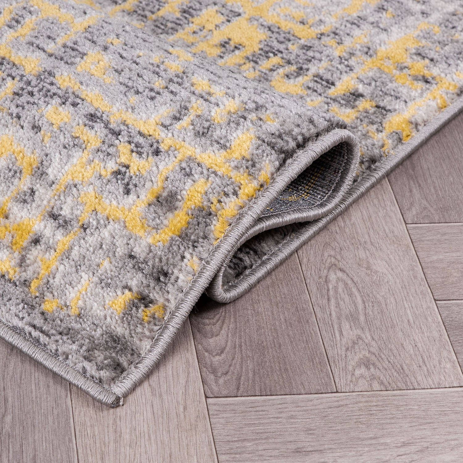 World Rug Gallery 394YELLOW5X7 rugs - View #6