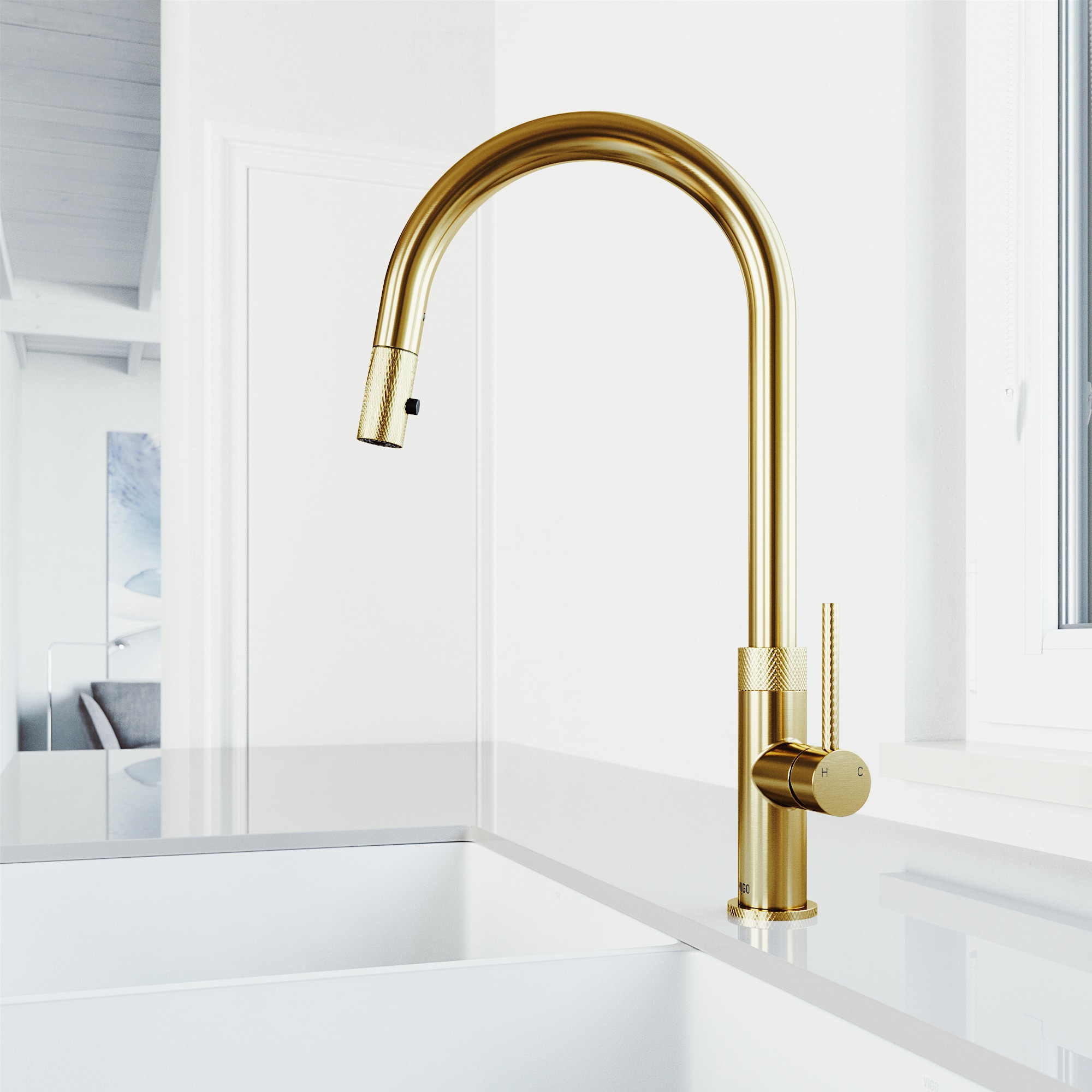 VIGO VG02033MG Kitchen-Faucets - View #3