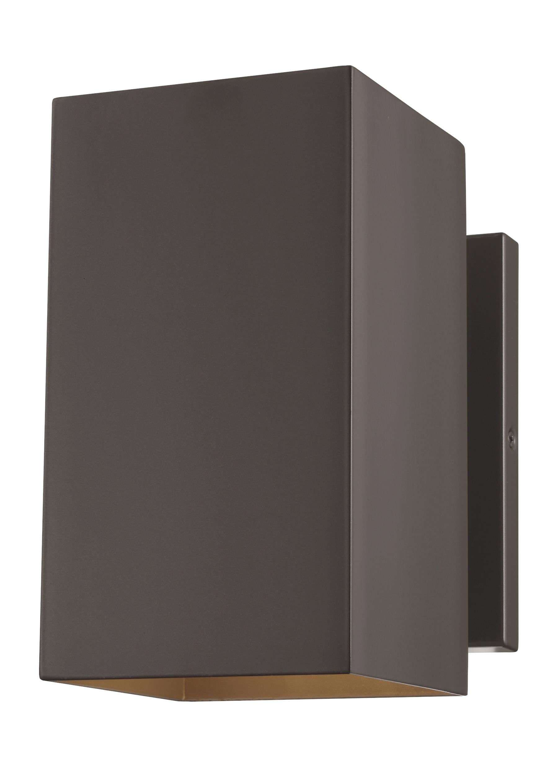Generation Lighting 8731701-10 Pohl 1 -Light 9-in H Bronze Hardwired Dark Sky Outdoor Wall Light