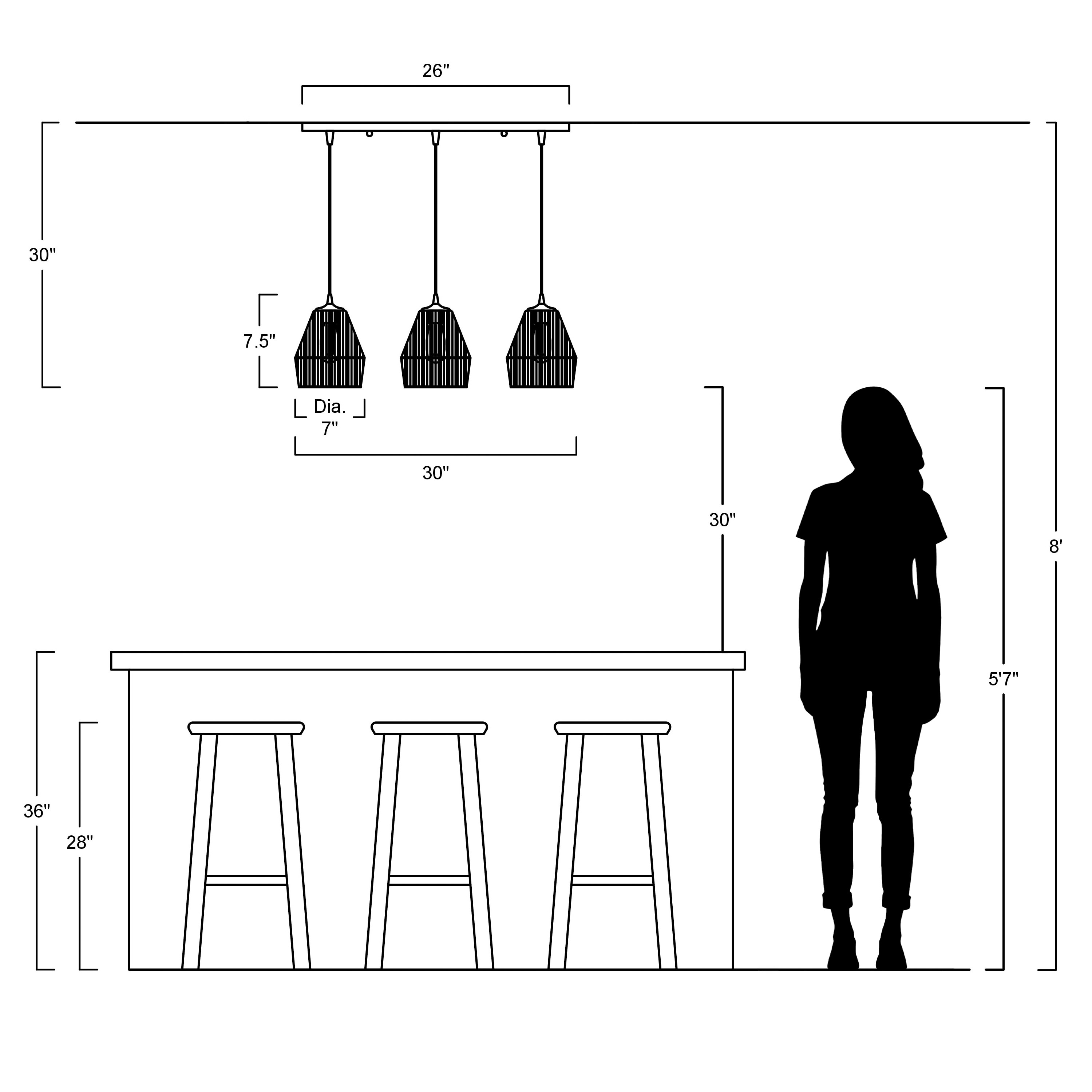 JONATHAN  Y JYL1124A Pendant-Lights - View #6