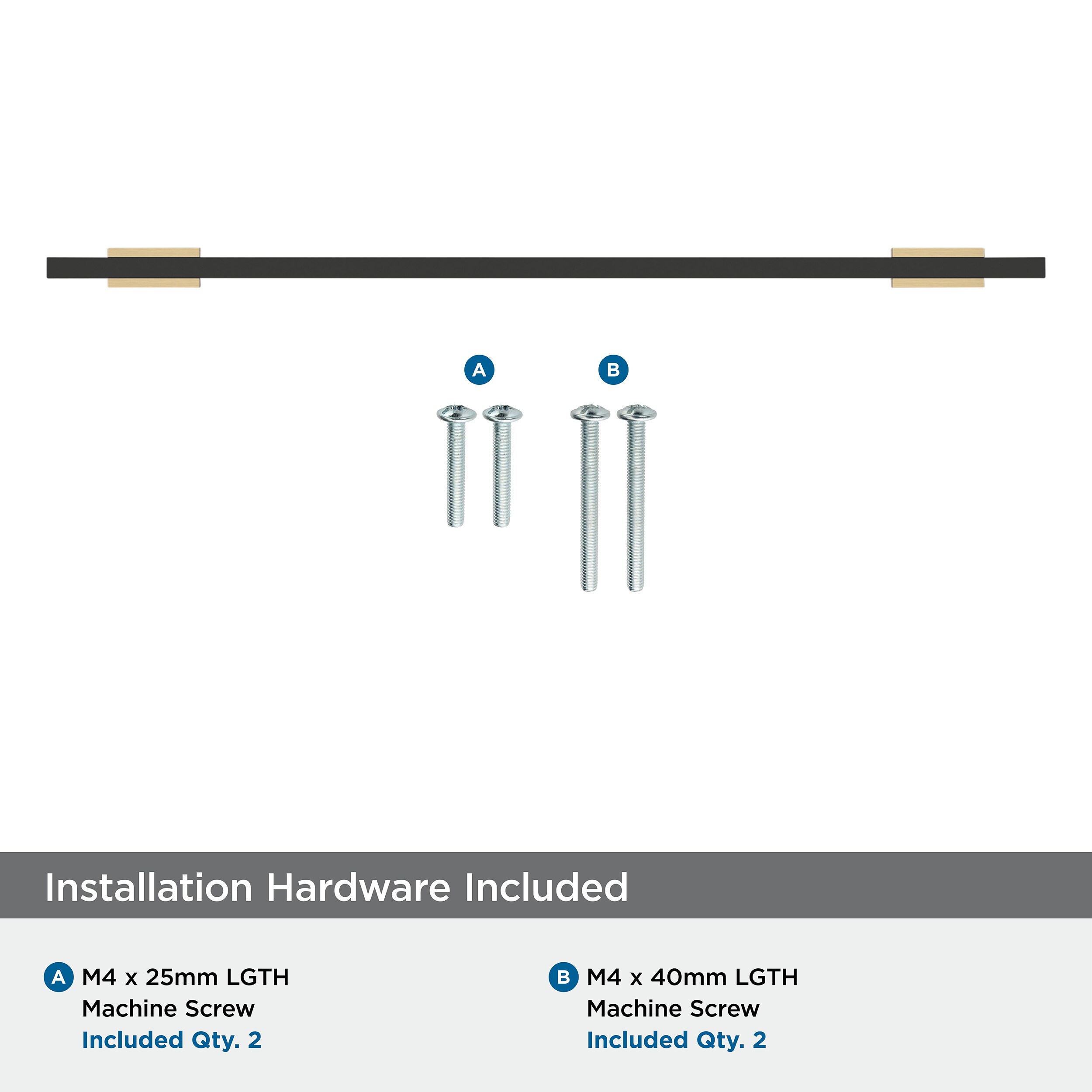 Amerock BP778256BBZMB Cabinet-Pulls - View #5