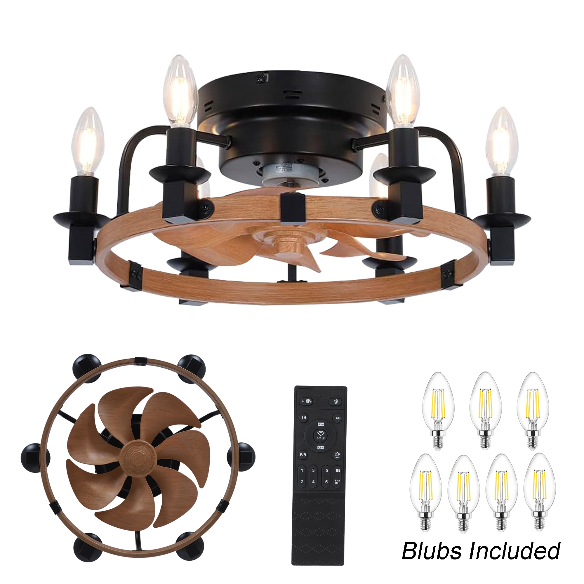 Sunrinx MG9-CF-1 Ceiling-Fans - View #2