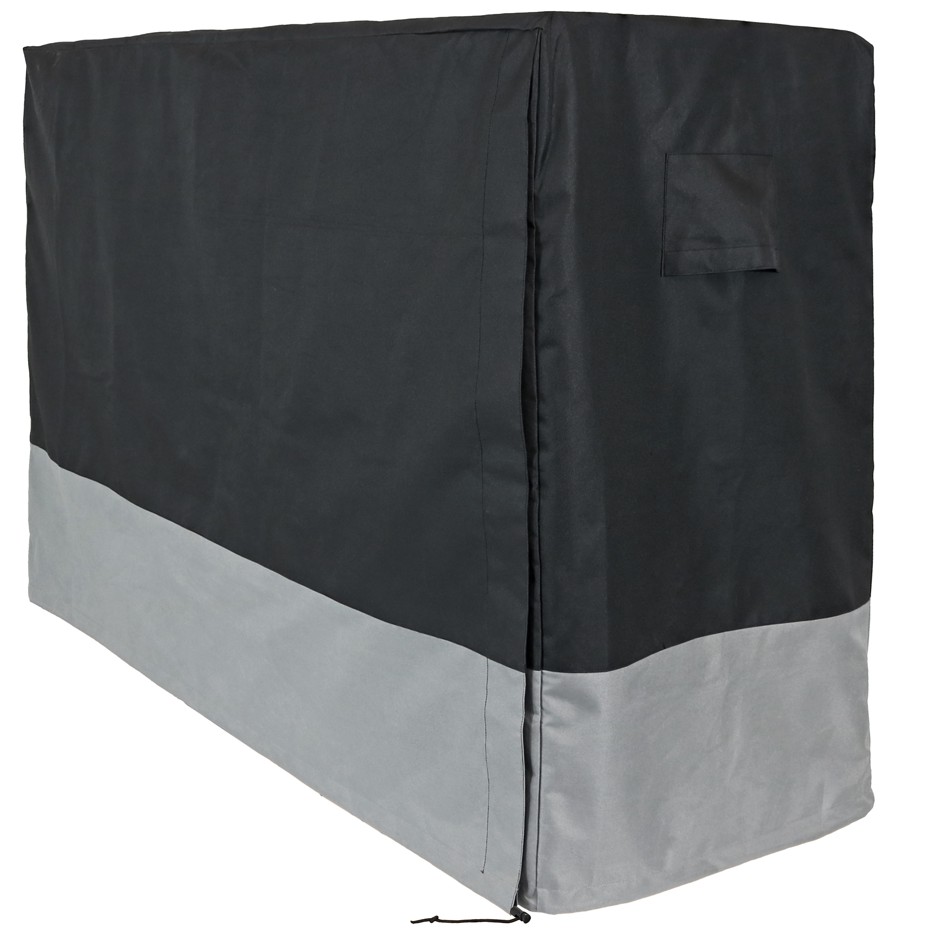 Sunnydaze Decor NY-246 74-Inches L x 22-Inches W x 44.5-Inches H Polyester Firewood Cover