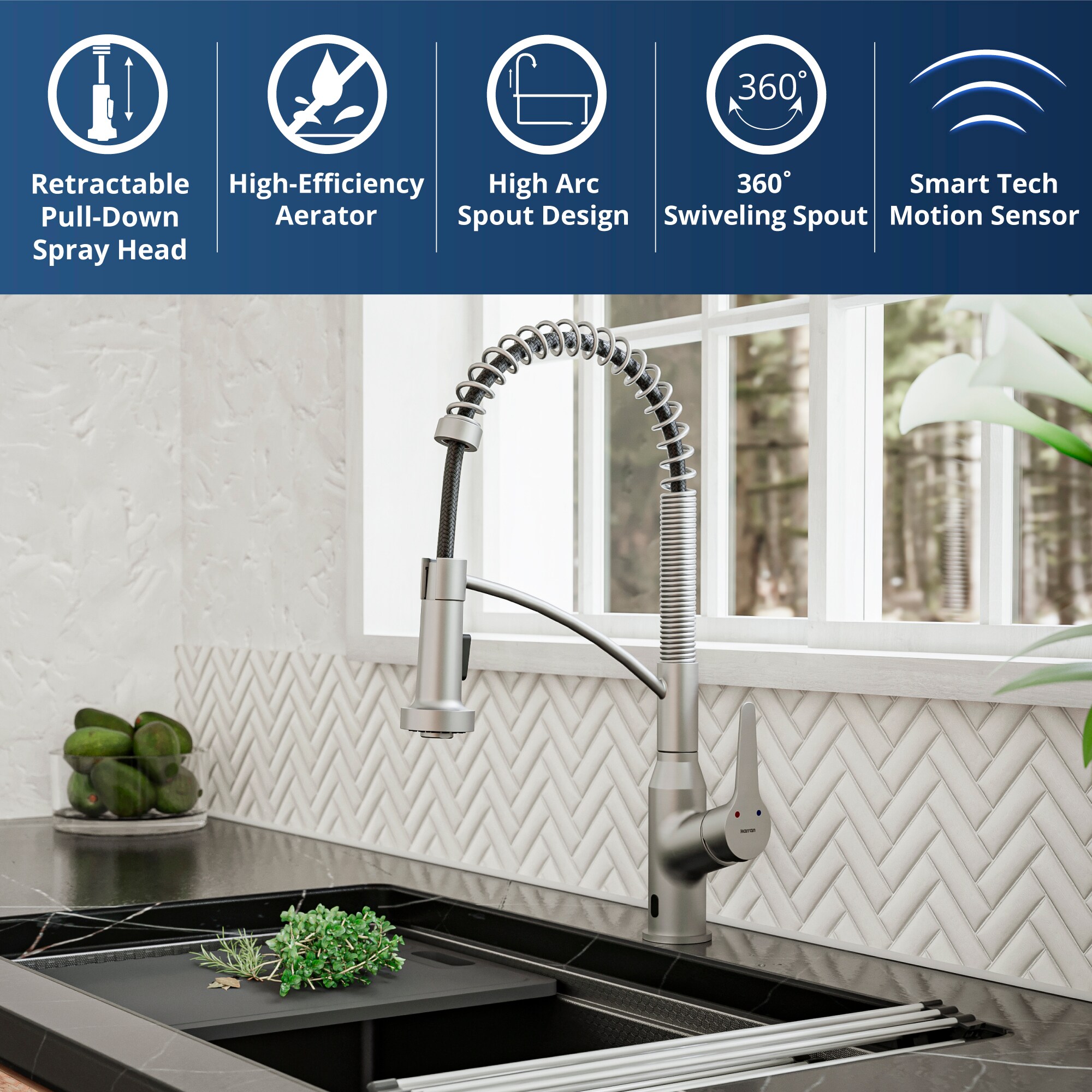 Karran KKF215SS Kitchen-Faucets - View #3