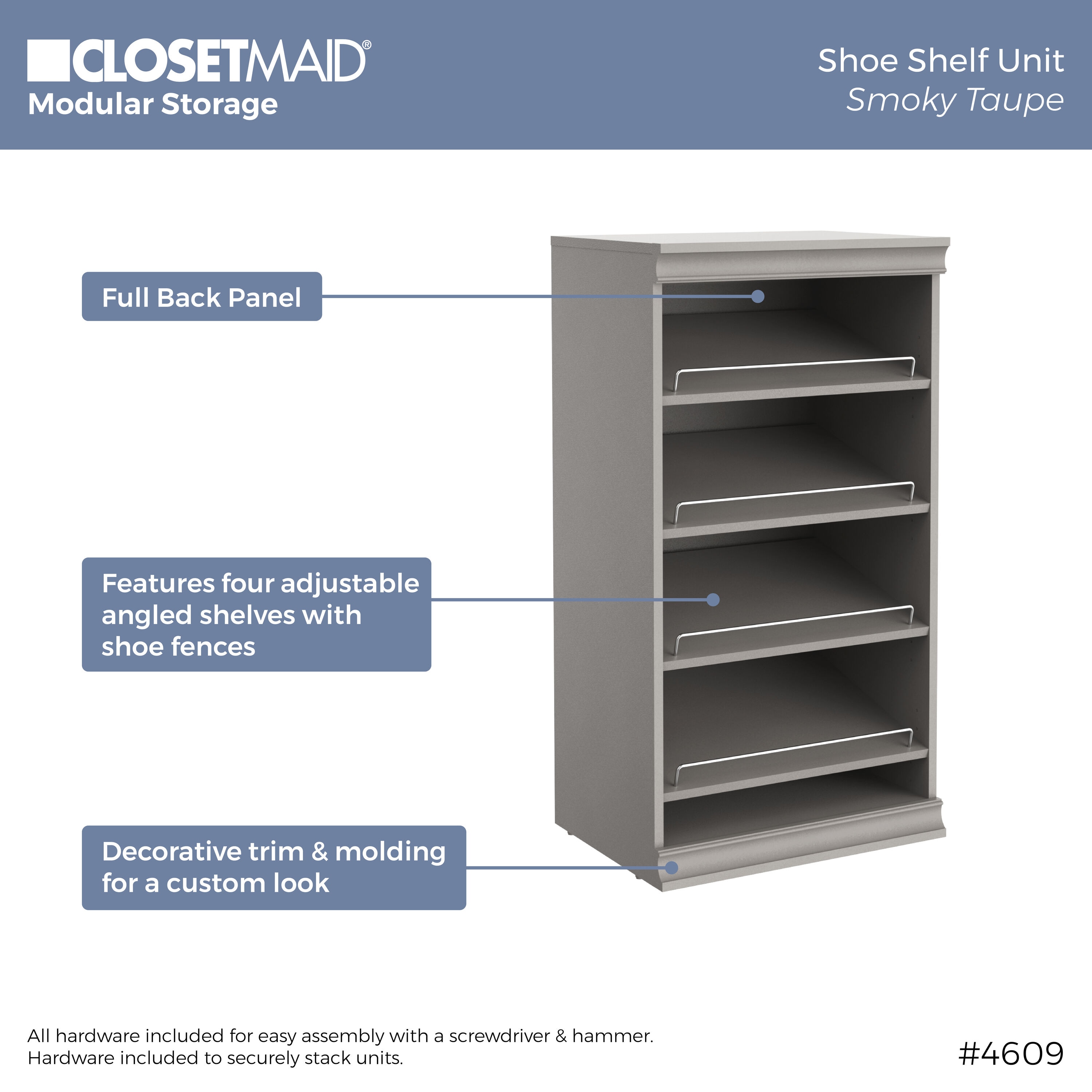 ClosetMaid 10000-04830 Wood-Closet-Kits - View #9