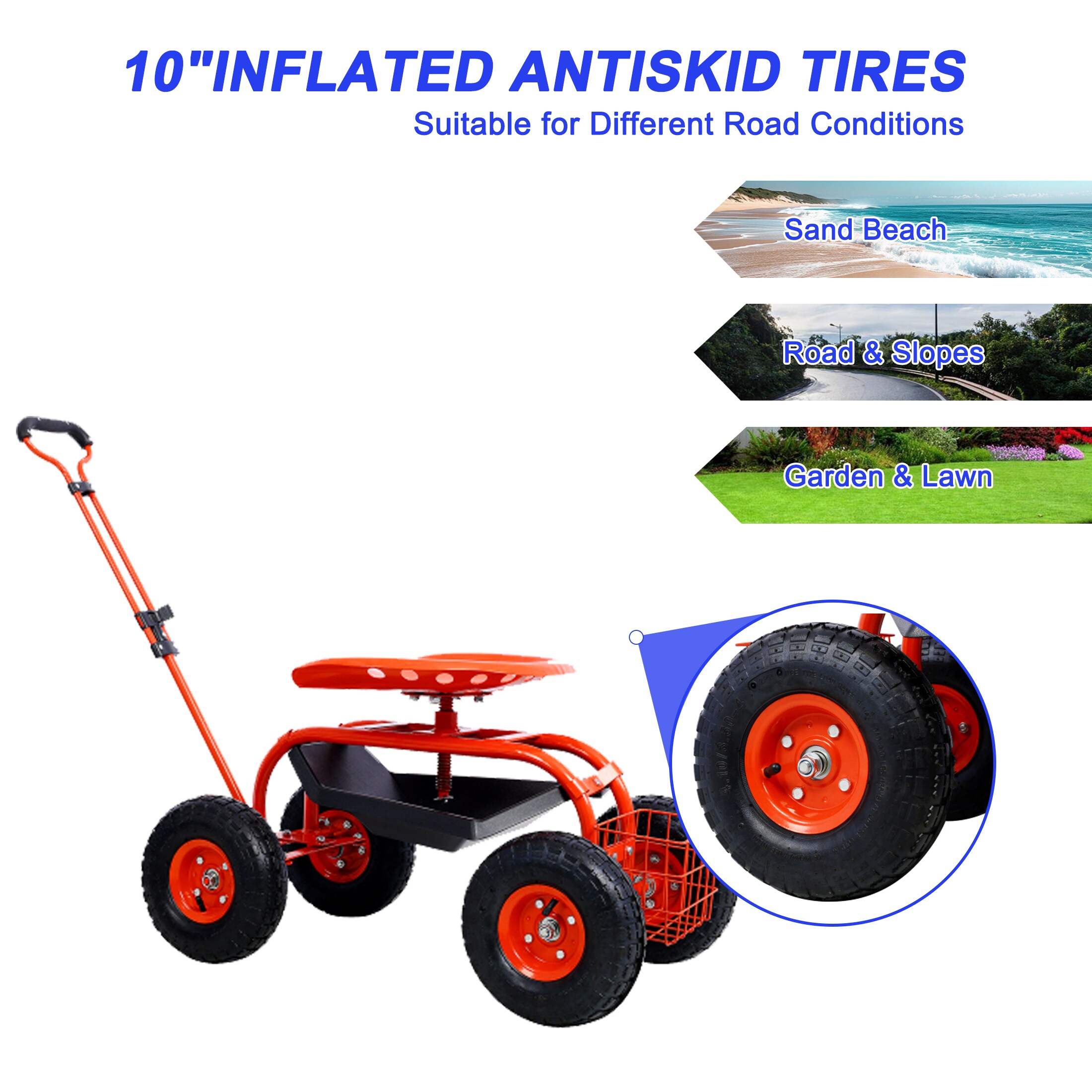 AHIOU HOME ZAZHG-P207223C Yard-Carts - View #9