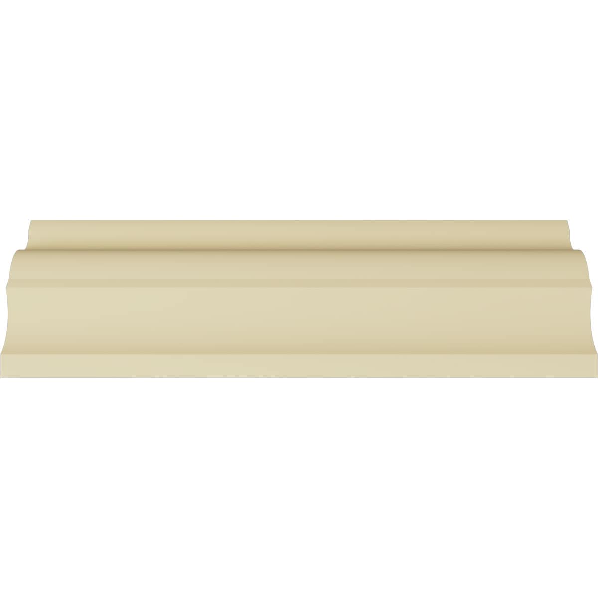 Ekena Millwork Delfina 5-in x 7-ft 10-1/2-in Primed Urethane Crown ...