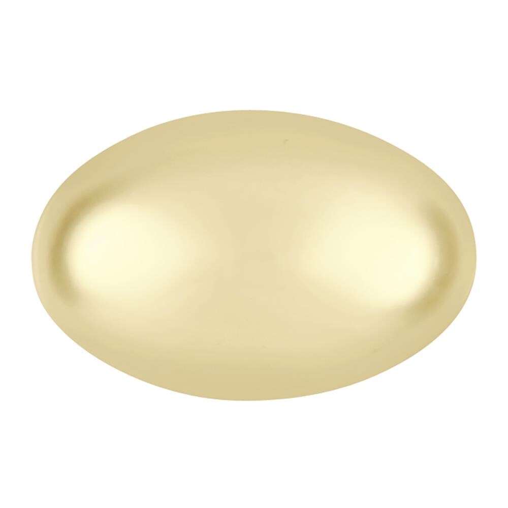 Hickory Hardware Williamsburg 1-1/4-in Polished Brass Oval Farmhouse  Cabinet Knob in the Cabinet Knobs department at