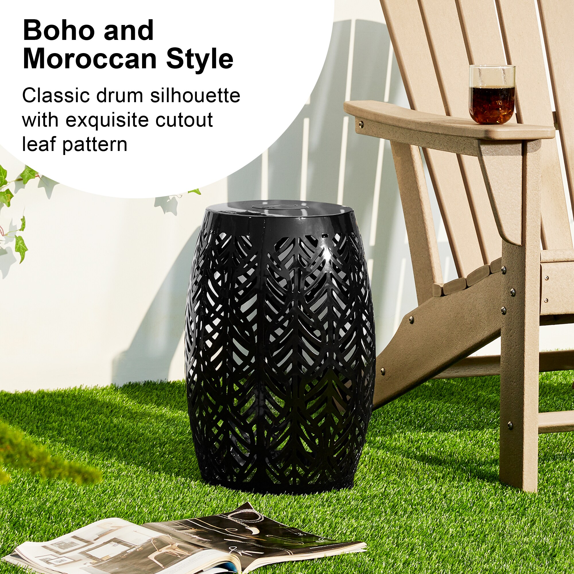 Glitzhome 2029500041 Garden-Stools - View #7