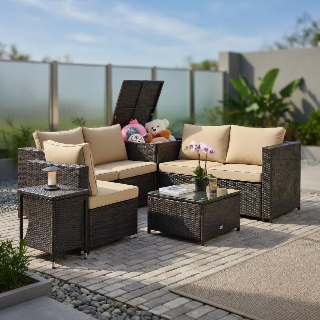 Choco Moon 6250179099747 Patio-Conversation-Sets - View #4