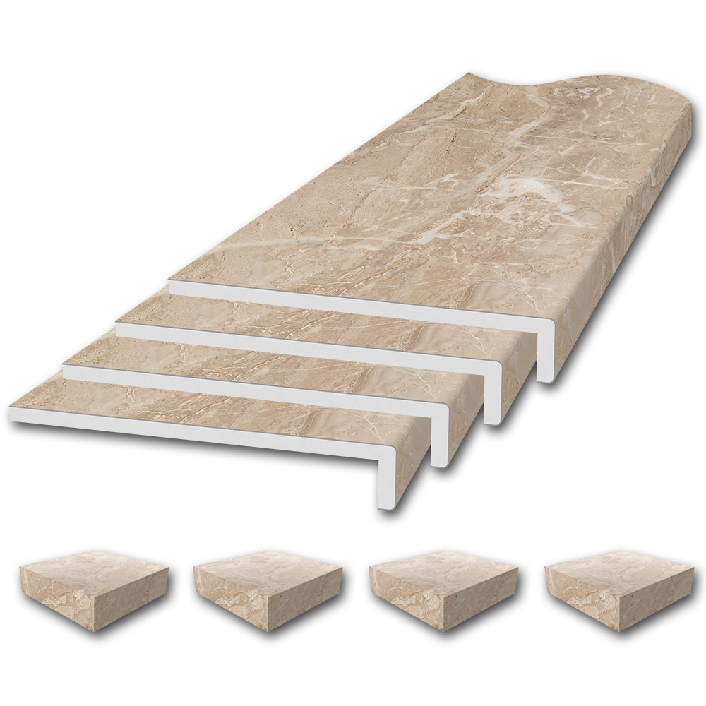 FlexStone FLXWTK648R4AI Window Sill Trim Kit In Alaskan Ivory