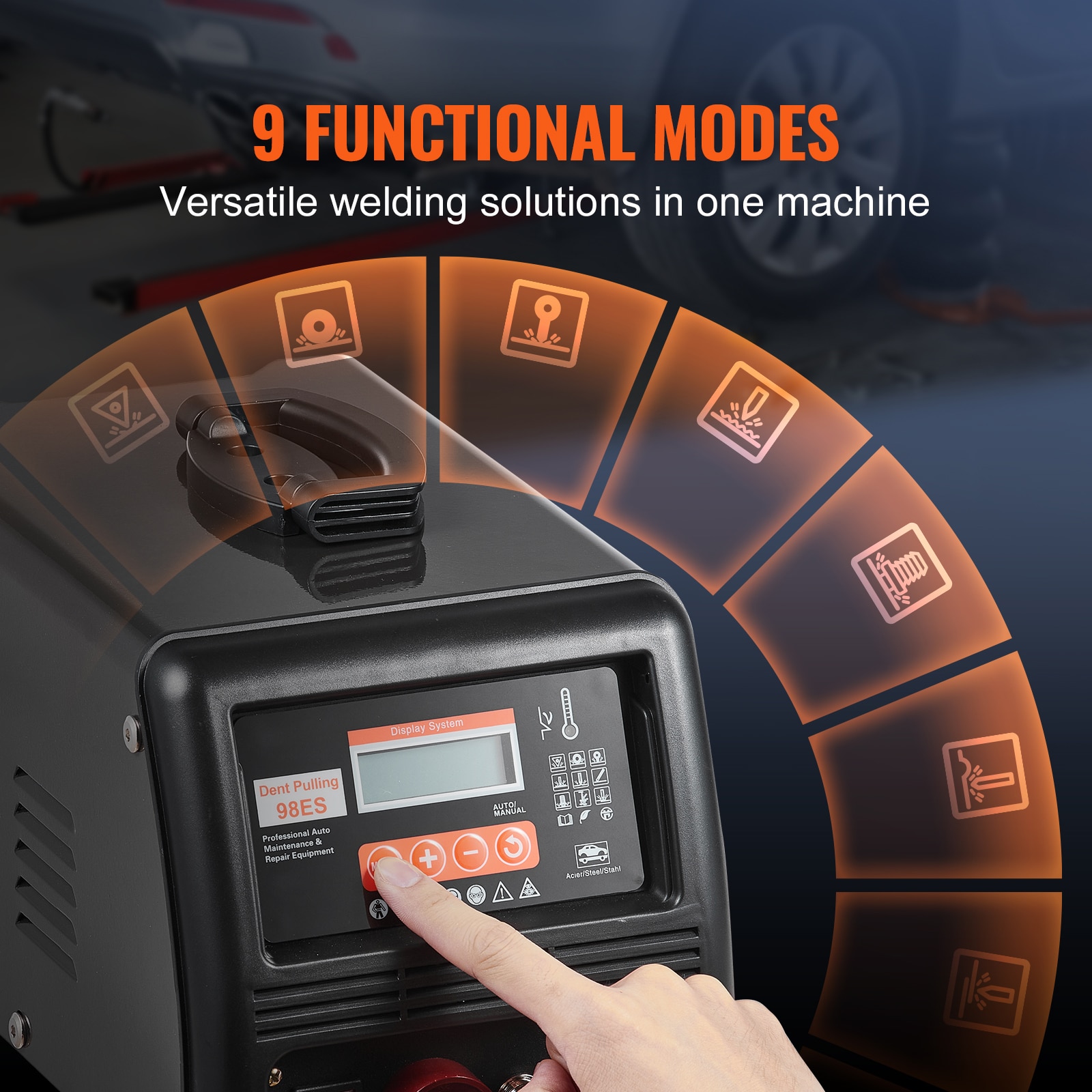 VEVOR LZHJFTSZDSD3DV3W9V1 Wire-Feed-Welders - View #4