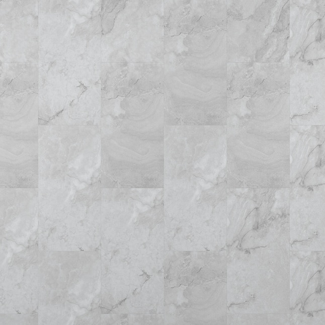 Style Selections (Sample) Arcadia Water Resistant Marble Look Interlocking Vinyl Tile Style Selections (Sample) Arcadia Water Resistant Marble Look Interlocking Vinyl Tile