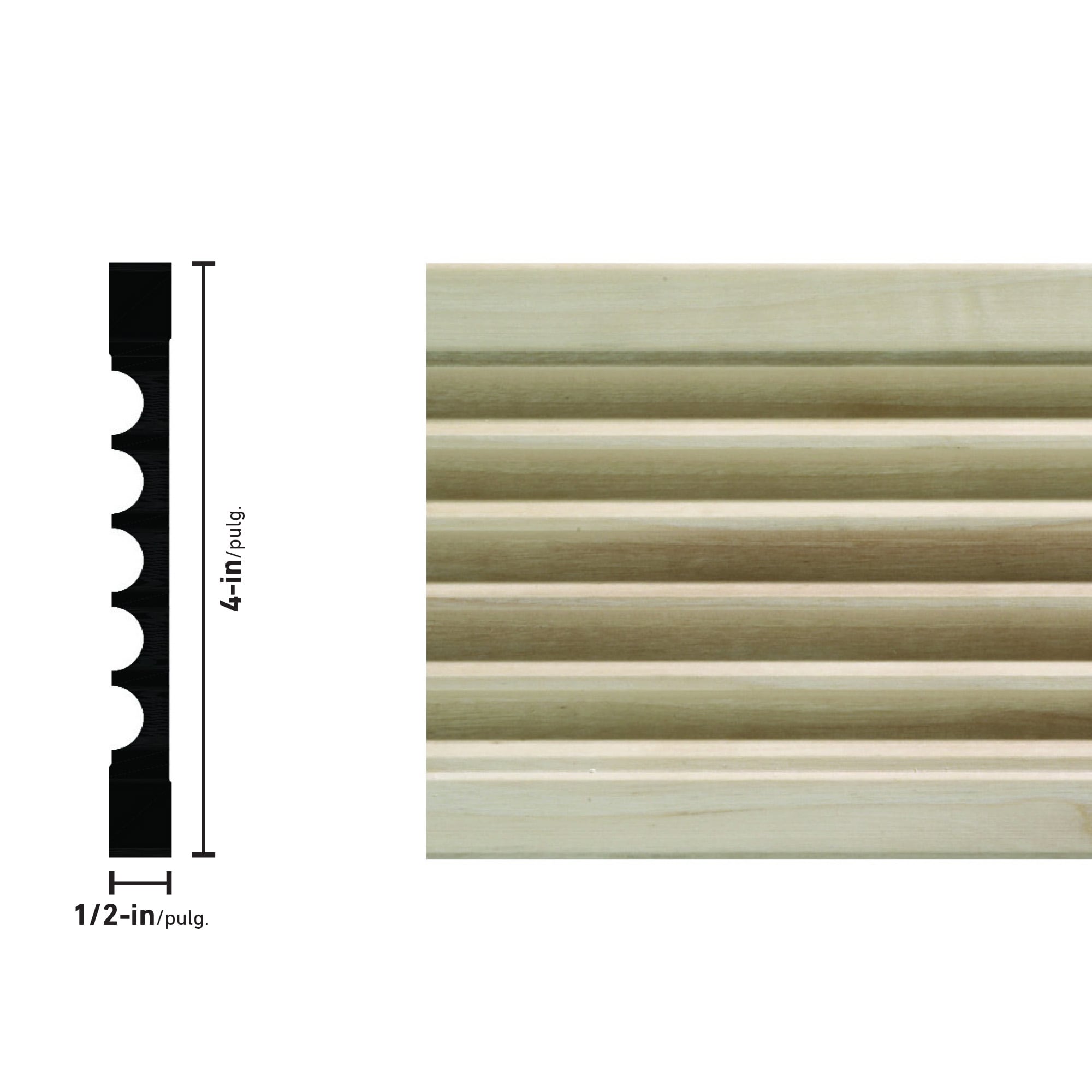 Ornamental Mouldings 1644-7FTWHW Window-Door-Casings - View #5