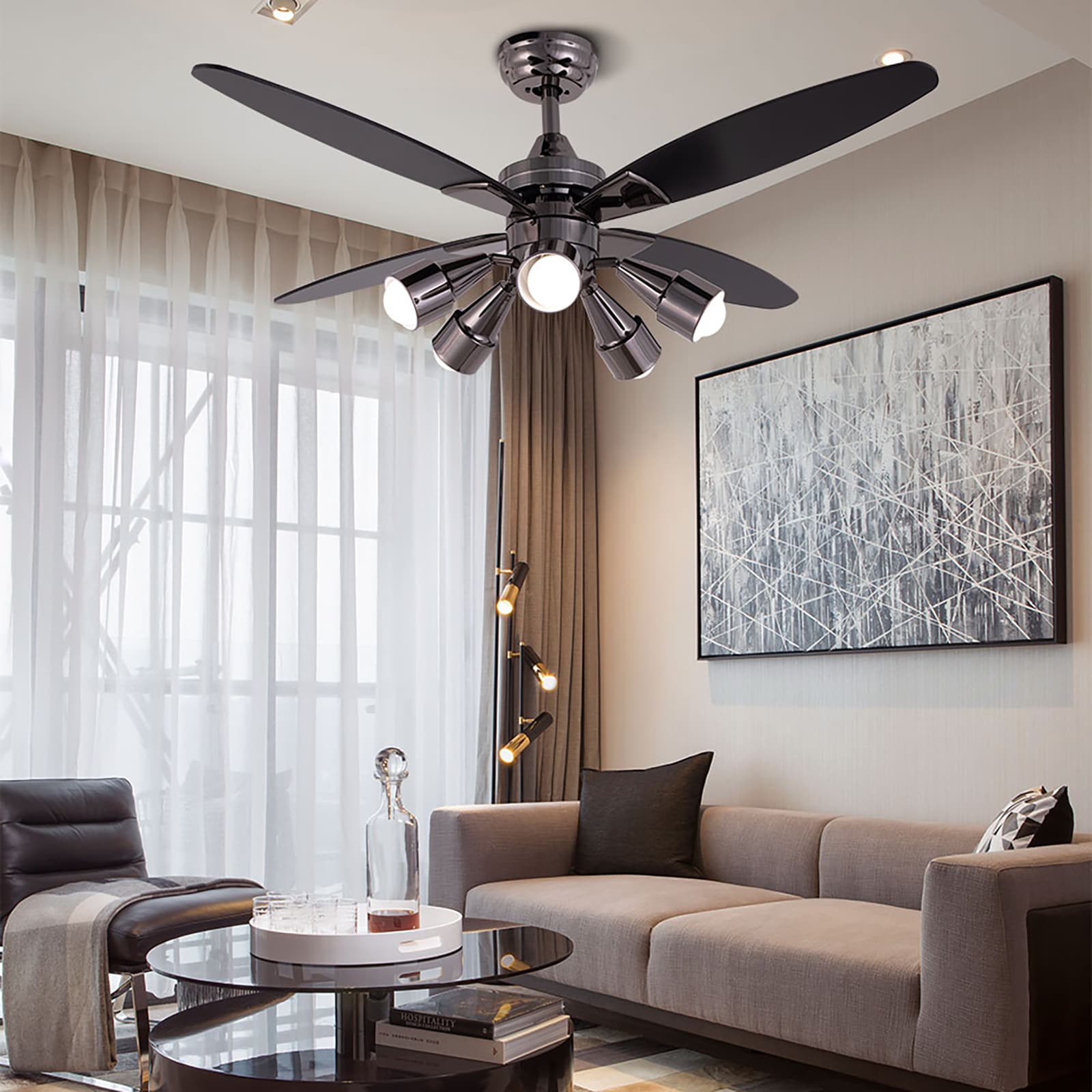 Oukaning HG-HCX-2832-US Ceiling-Fans - View #7