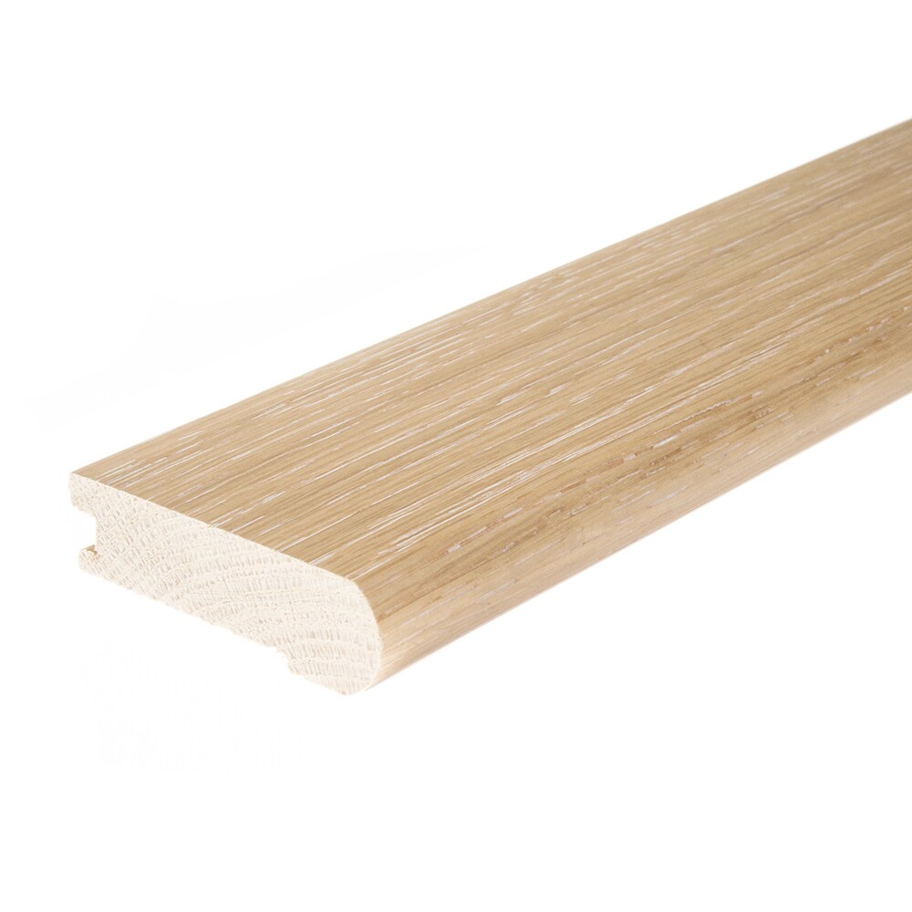 Flexco Alabaster 0.75-in T x 0.75-in W x 78-in L Solid Wood Quarter Round