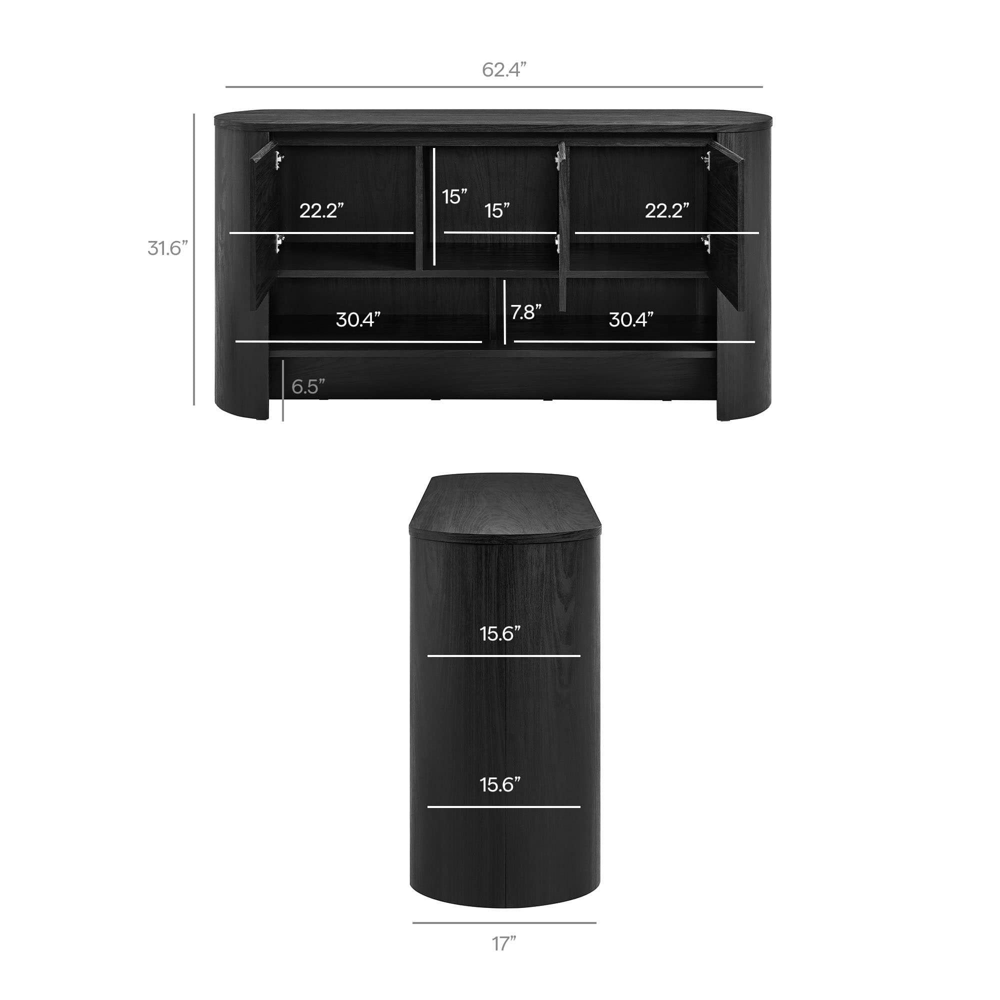 Modway EEI-7478-BLK Dining-Kitchen-Storarge - View #3