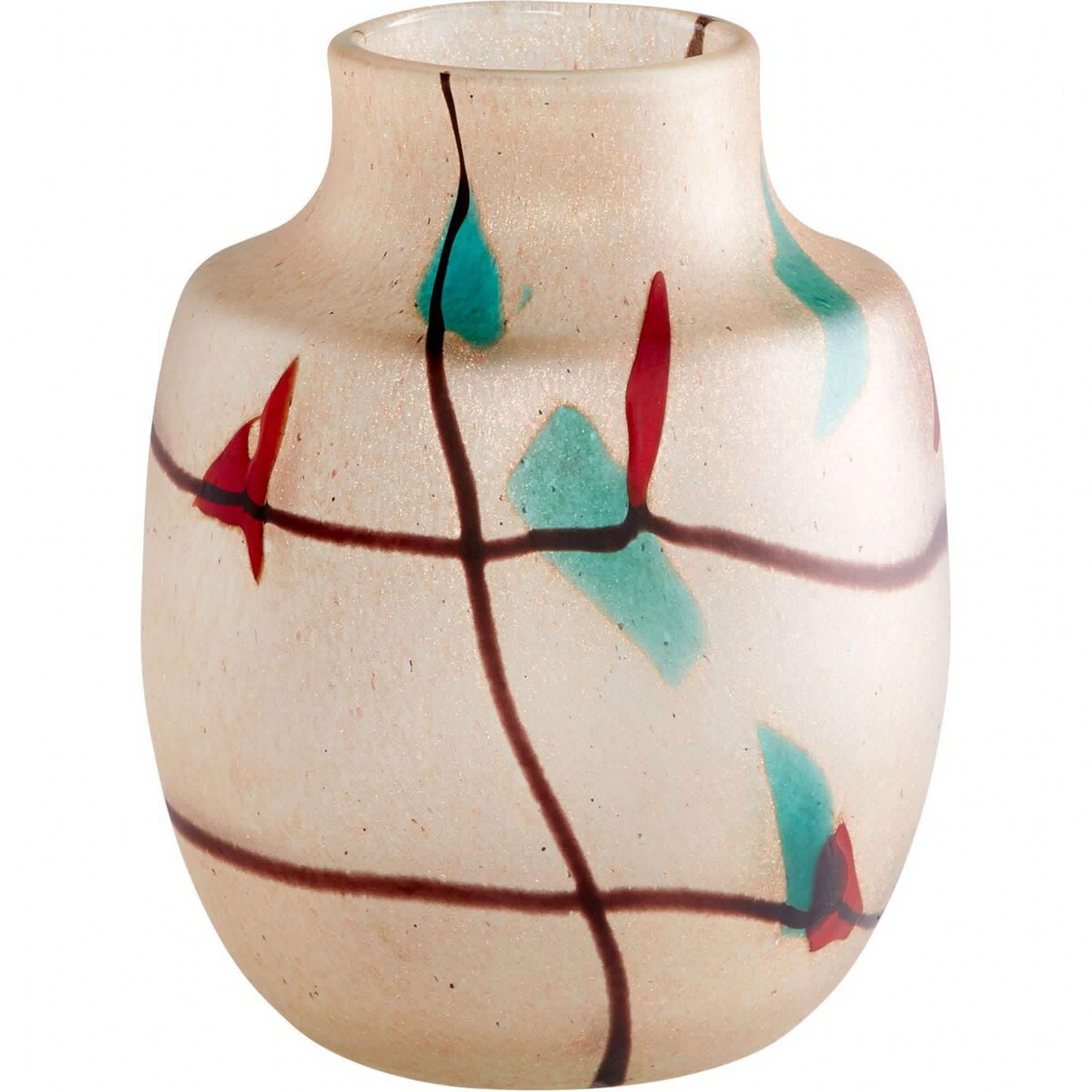 Cyan Design A-CYAN-10859 Cuzco  -  Amber  -  Glass Vase
