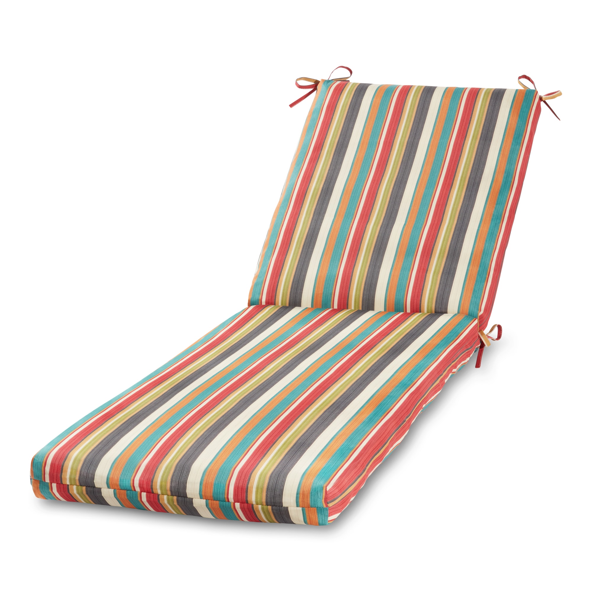 Greendale Home Fashions OC2802-SUNSET Outdoor 44-in x 23-in Sunset Patio chaise lounge chair cushion