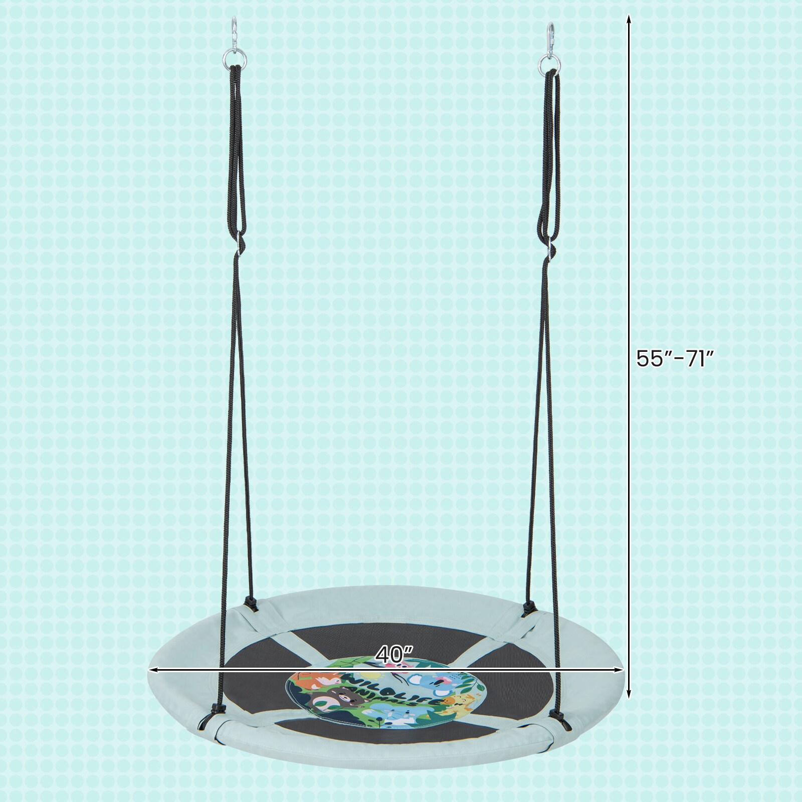 Slickblue D-CO-LS27311PN Playset-Swings - View #4