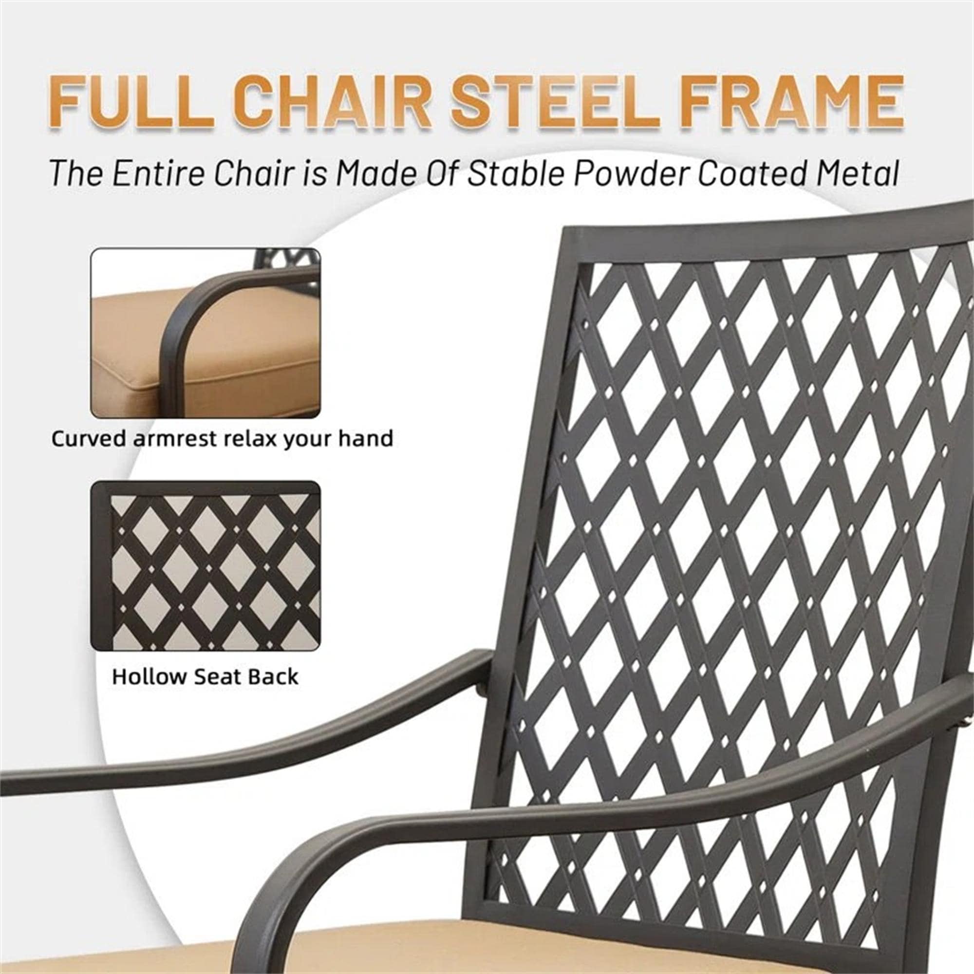 Bayfeve BFAOS-4324-PB Patio-Chairs - View #6