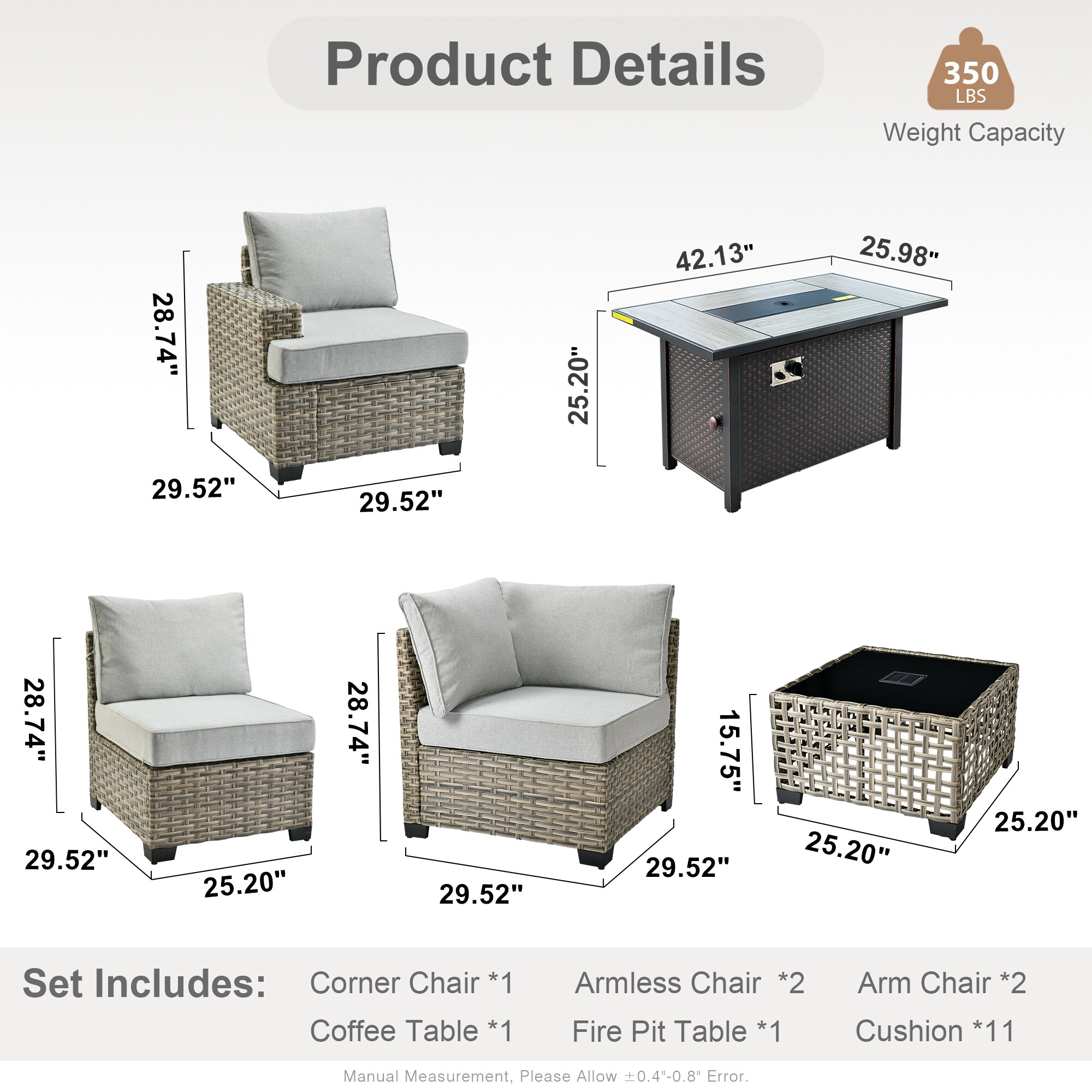Caodoc L5-CFP03-TBS407-1 Patio-Sofas-Daybeds - View #7
