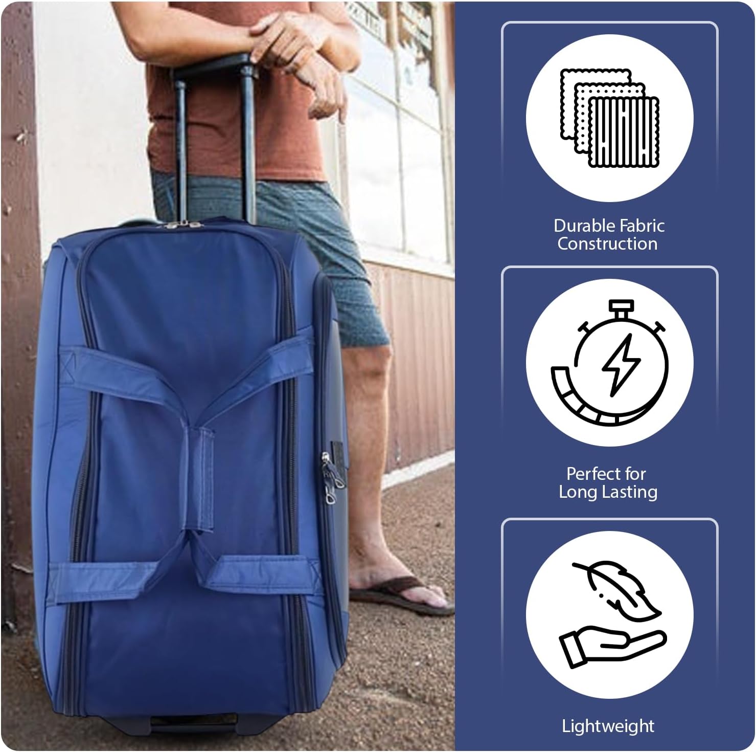 IZOD 121-NAVY Luggage-And-Luggage-Sets - View #6