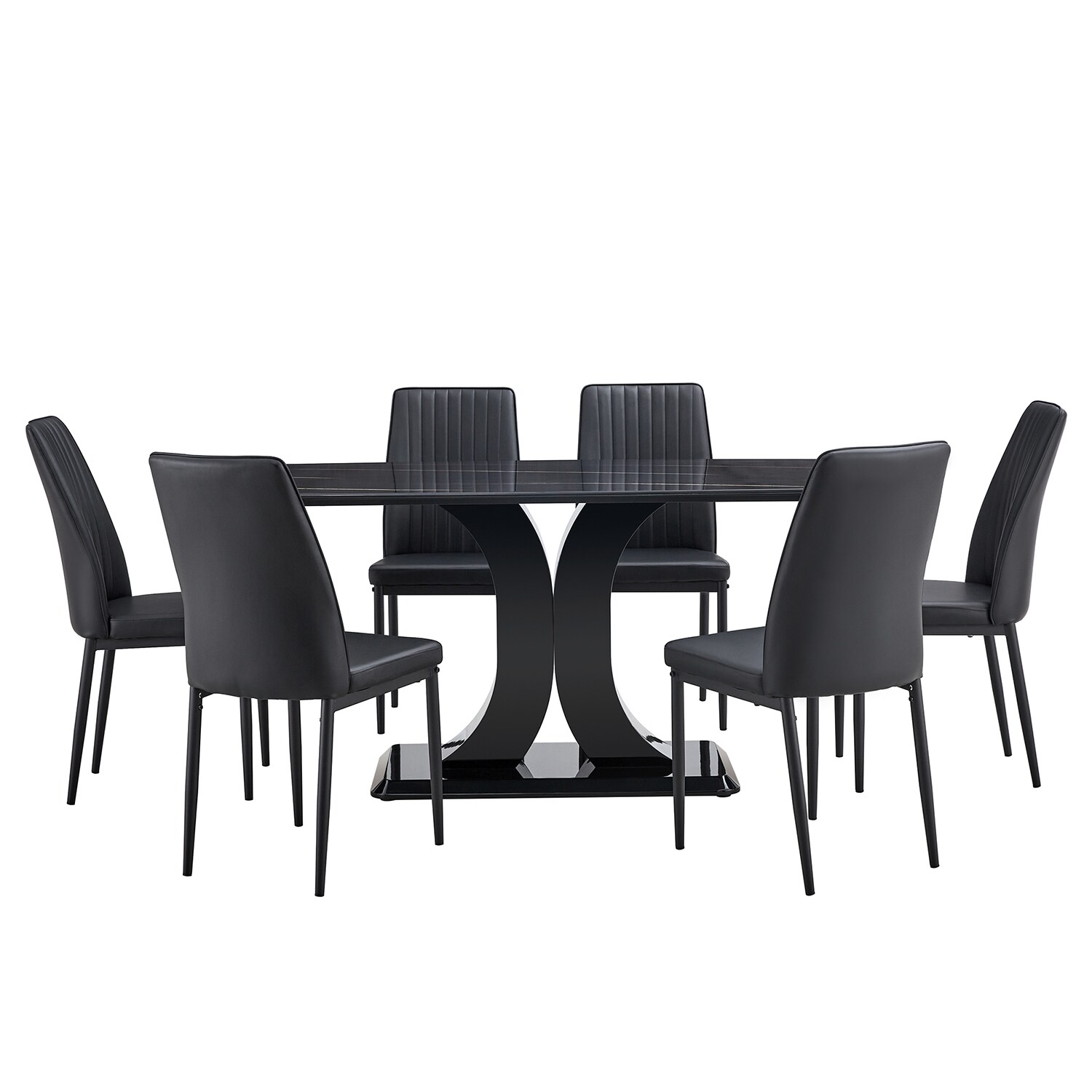 SINOFURN SYA010288GY Dining-Sets - View #2