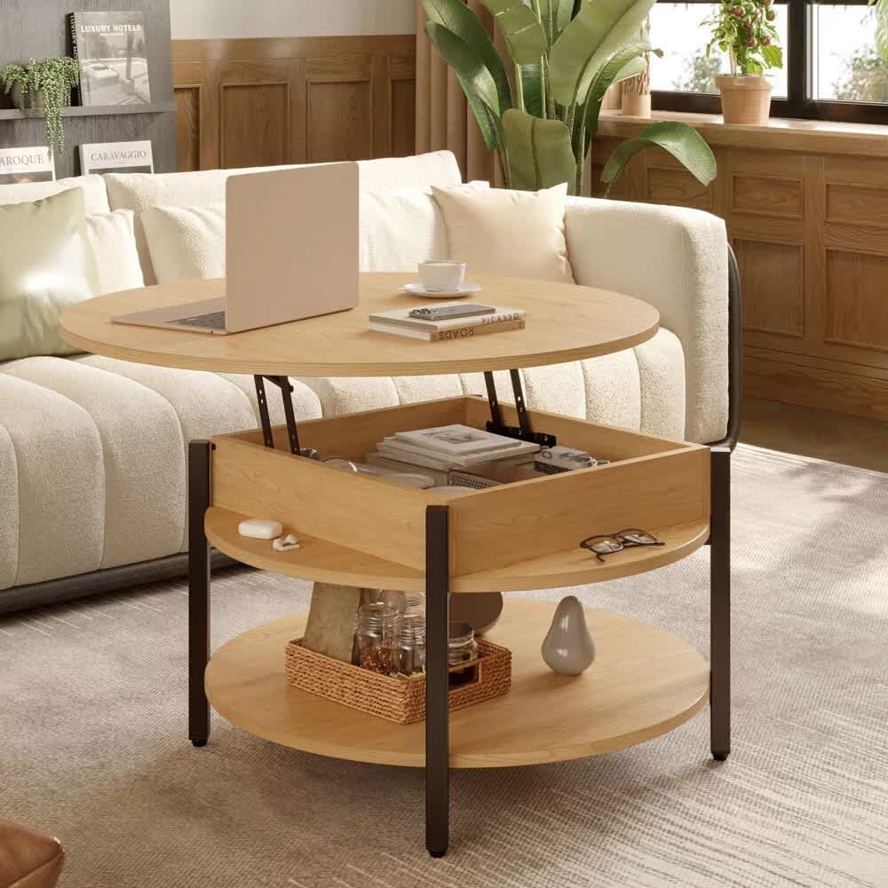 Aok Garden LWPDFJS-RCT003-YM-1 Coffee-Tables - View #3