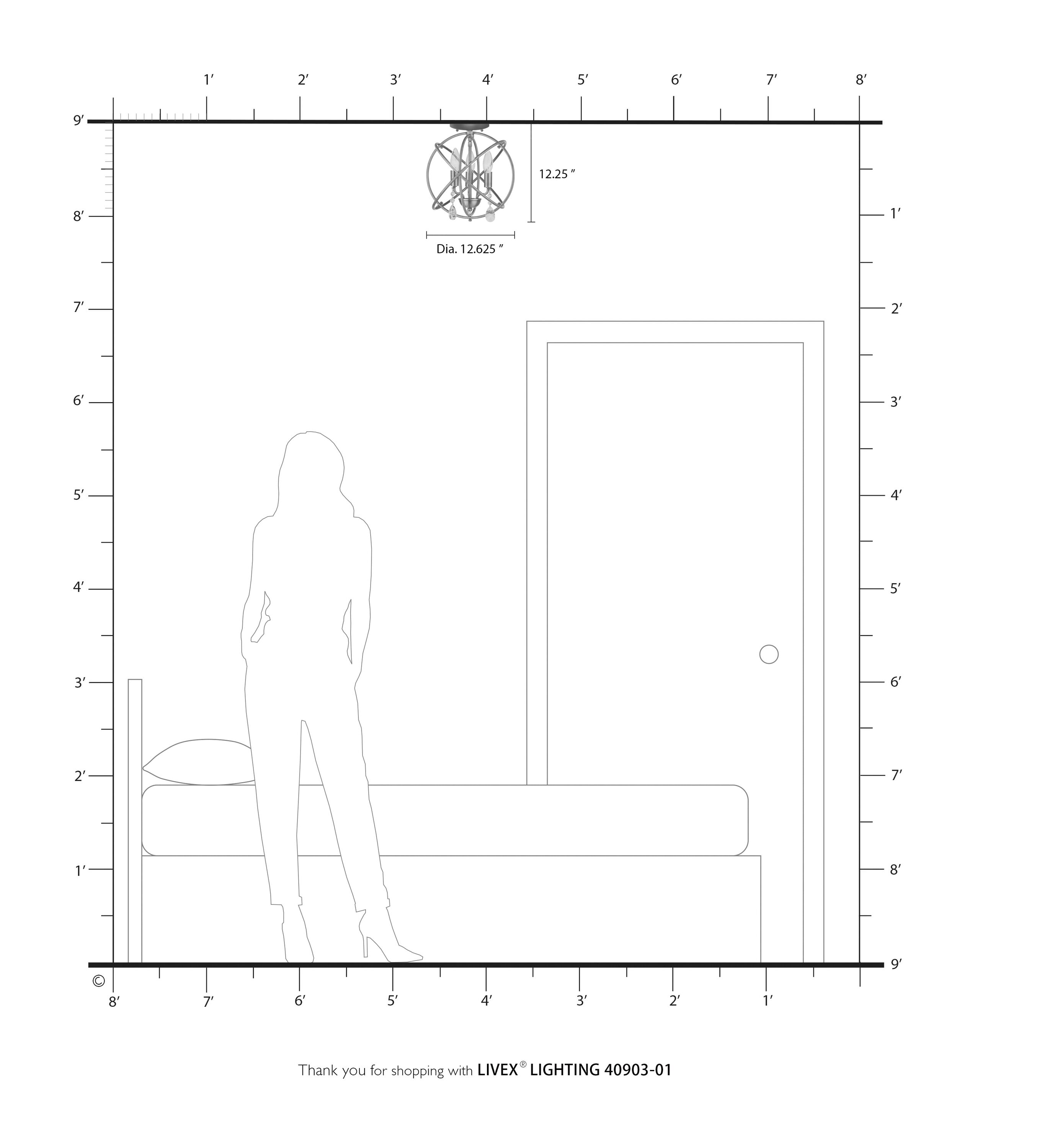 Livex Lighting 40903-01 b090015 - View #8