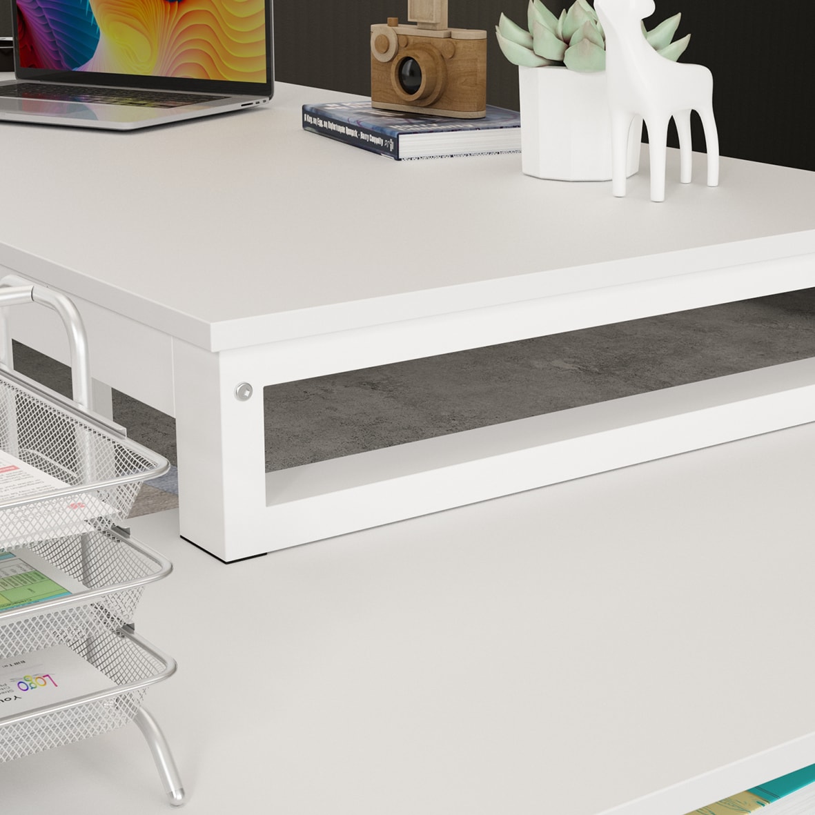 FUFU&GAGA LJY-JX0009-02 desks - View #3
