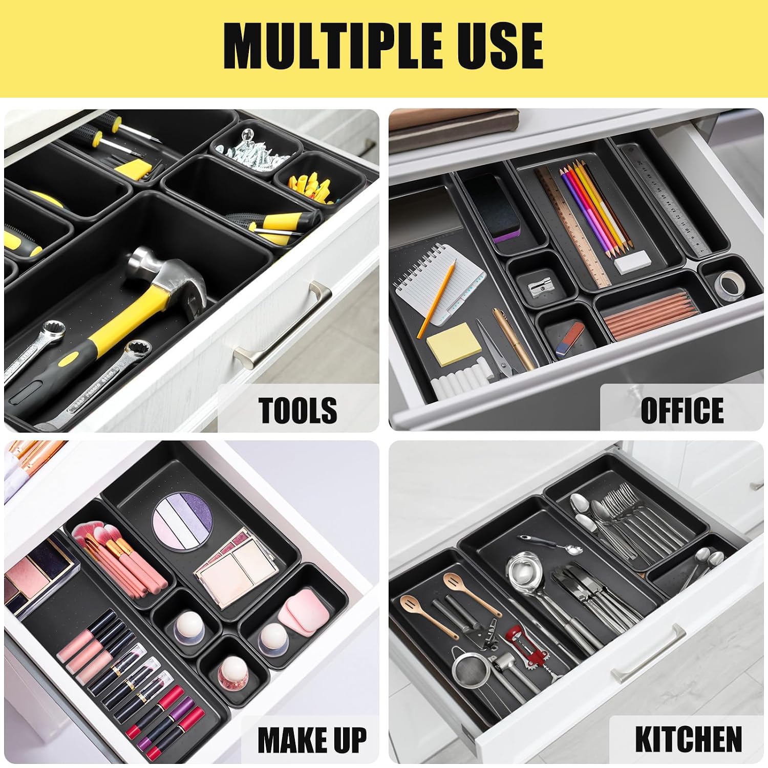 SPACELEAD SPMY1-B0D7VBM6BR Drawer-Organizers - View #4