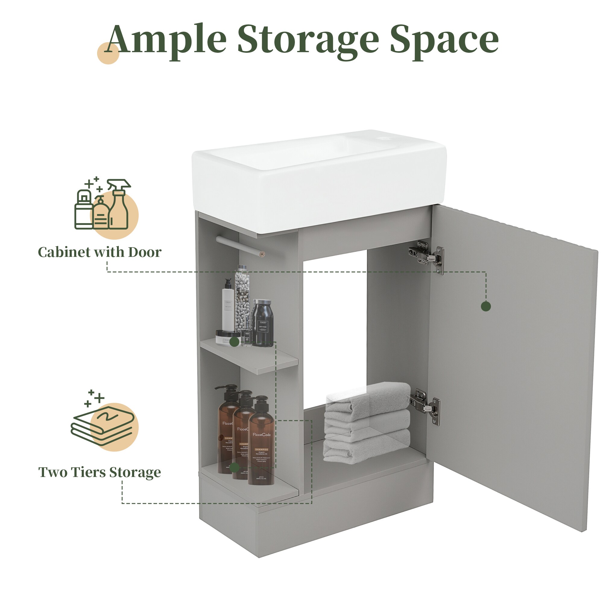 LOVMOR SF-M-N725P212181E Bath-Vanity-Combo - View #4