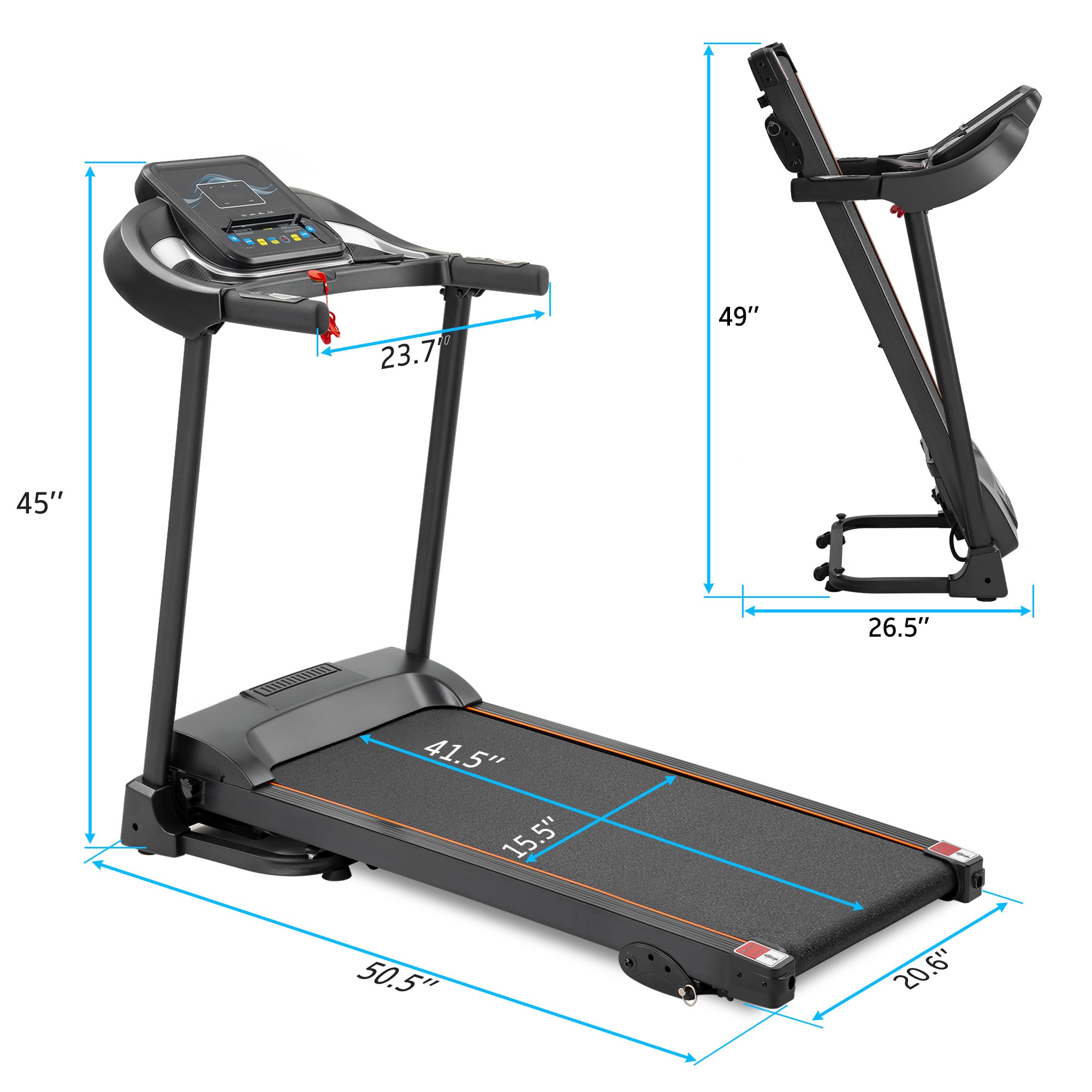 Flynama V-96422AAA treadmills - View #3