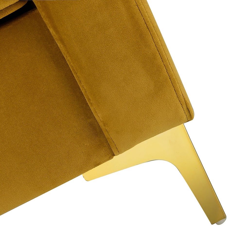 14 Karat Home SFMSY0083-MUSTARD Sofas-Loveseats - View #6